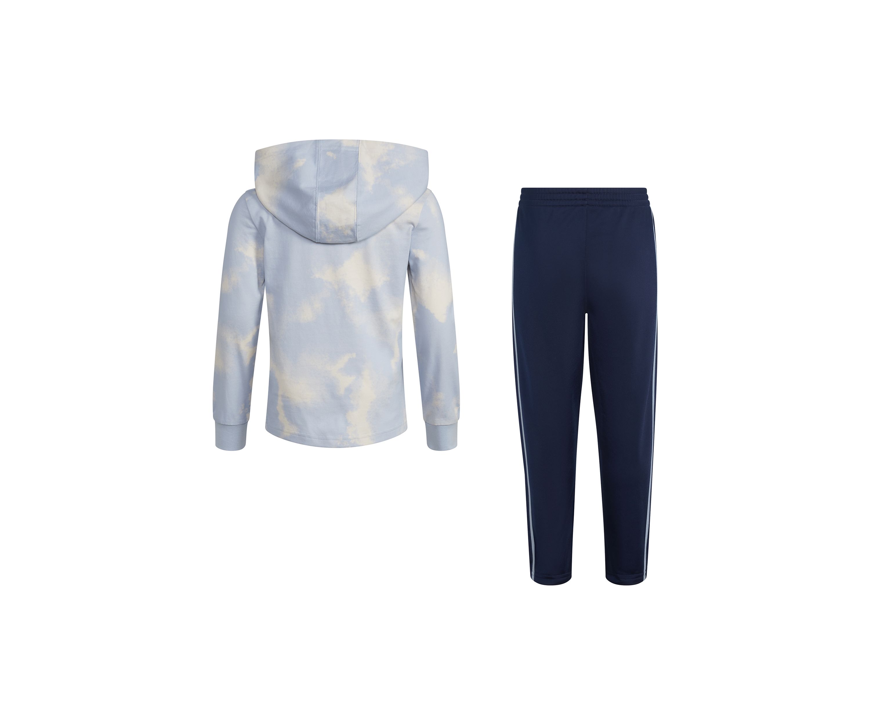 Boys 4-7 Long Sleeve Hooded Printed T-Shirt and Pants Set
