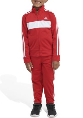 Adidas Boys 4-7 Two Piece Essential Tricot Jacket Set