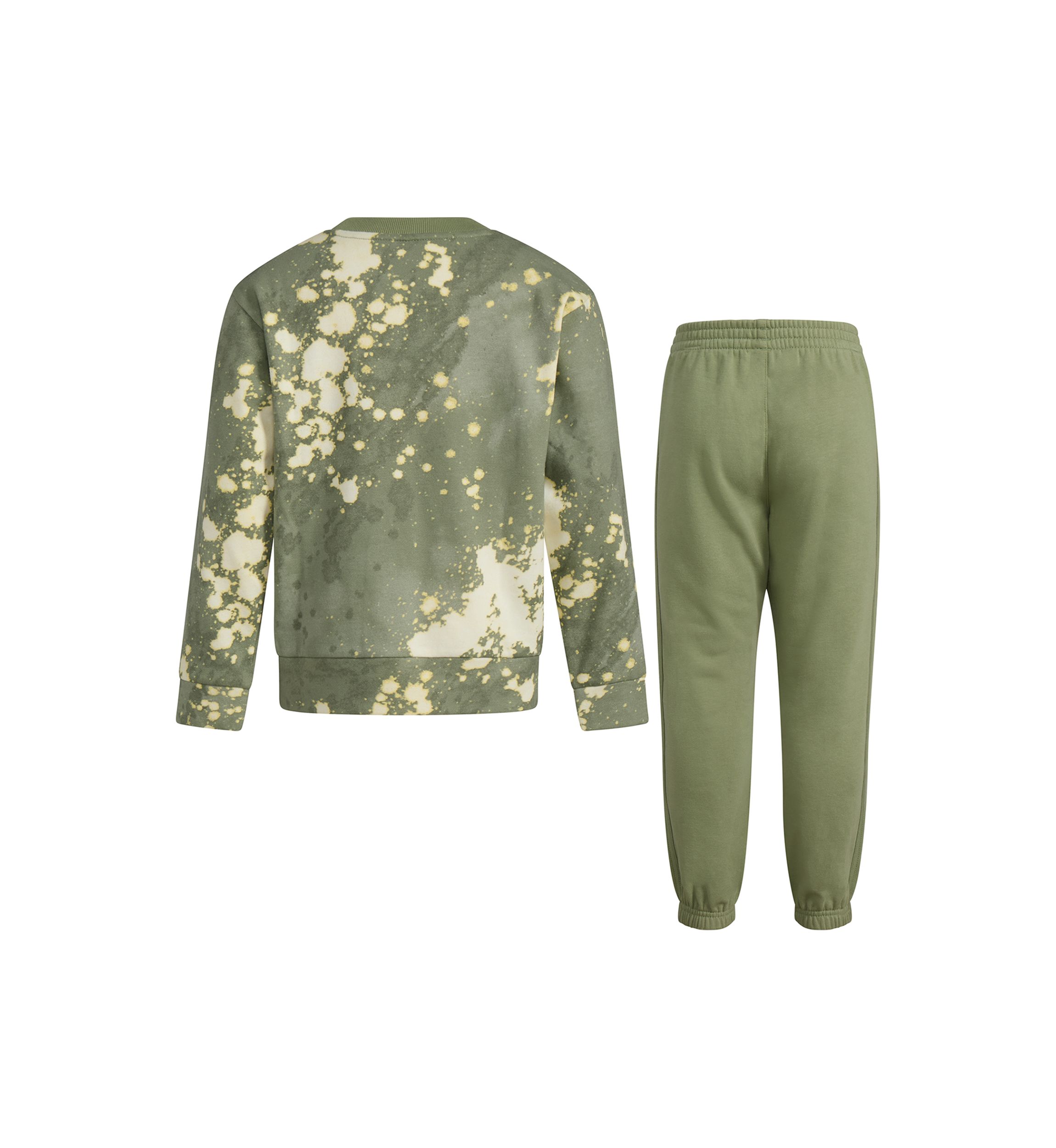 Boys 4-7 2-Piece Printed Crew Neck Pullover and Joggers Set