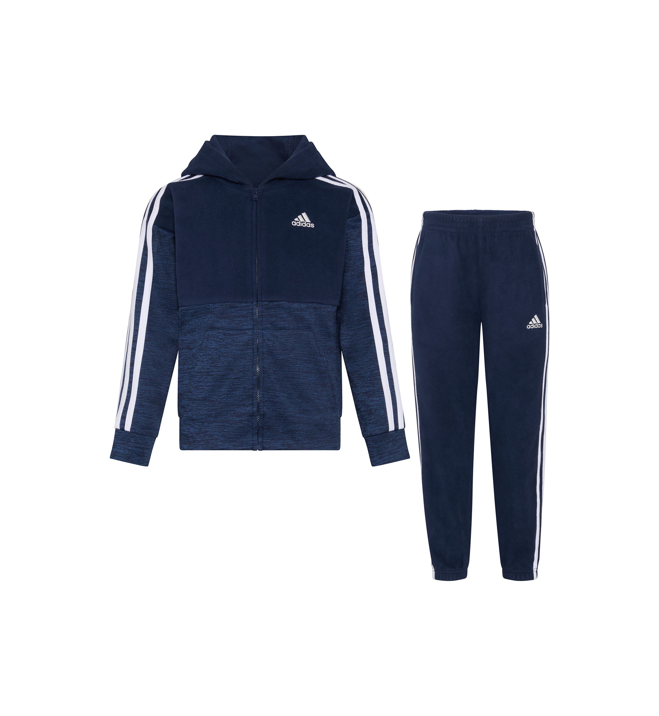 Boys 4-7 Two Piece Hooded Mix Jacket & Joggers Set