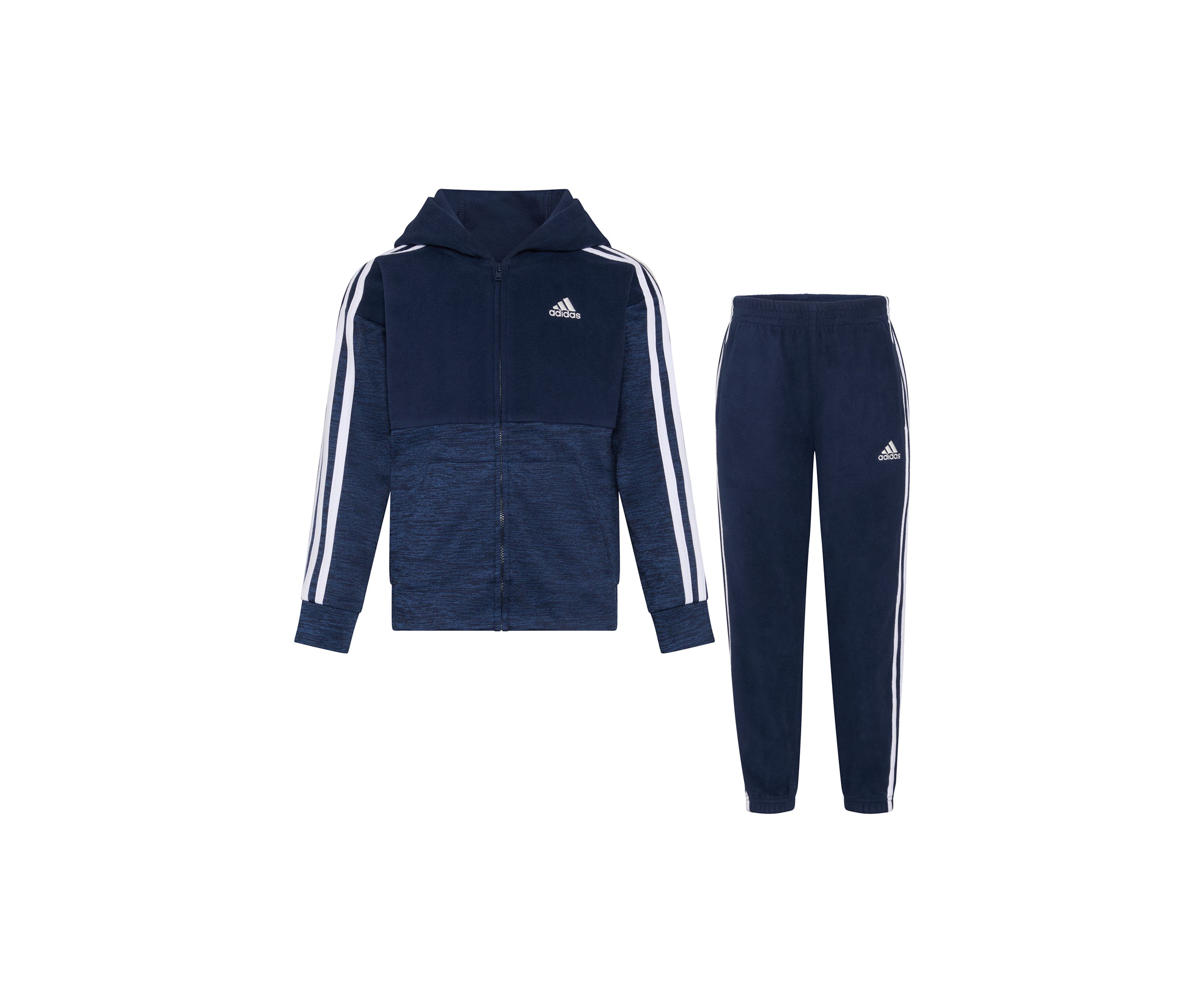 Boys 4-7 Two Piece Hooded Mix Jacket & Joggers Set