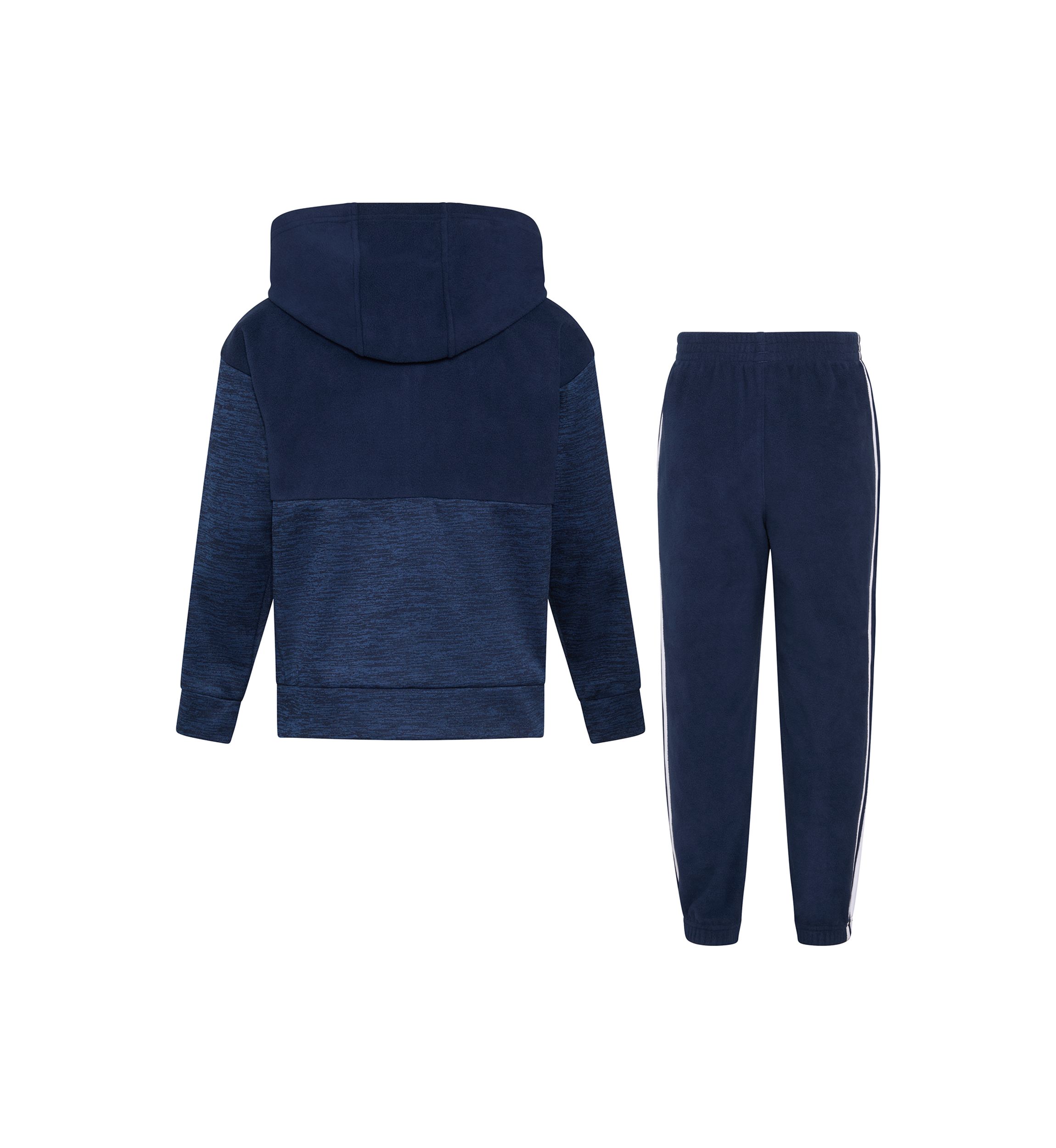 Boys 4-7 Two Piece Hooded Mix Jacket & Joggers Set