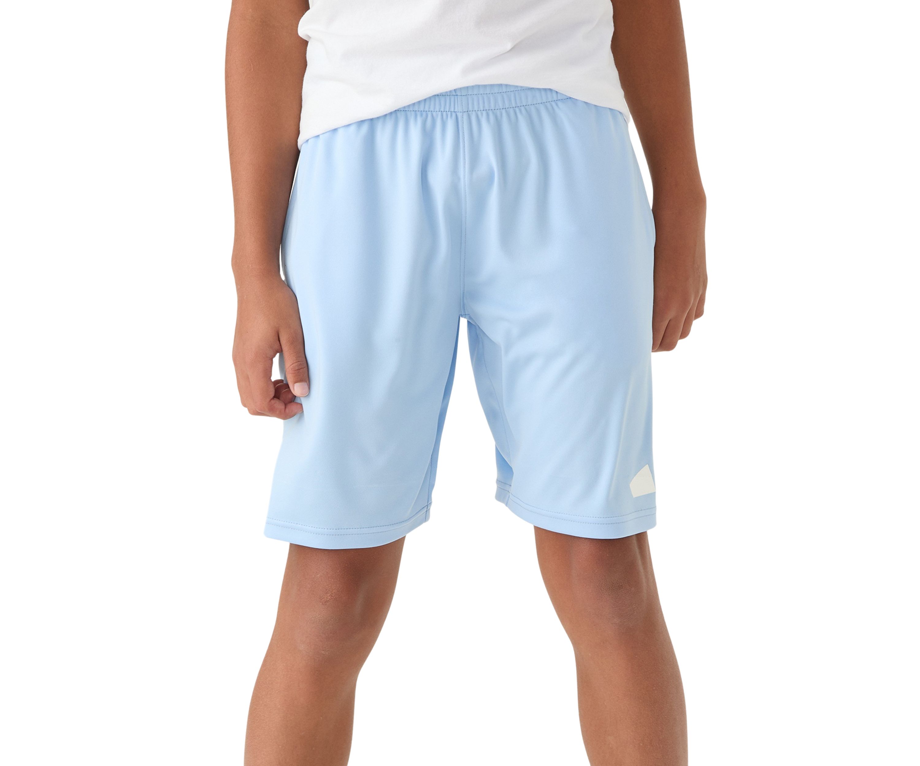 Boys 8-20 Elastic Waistband Big Logo Shorts