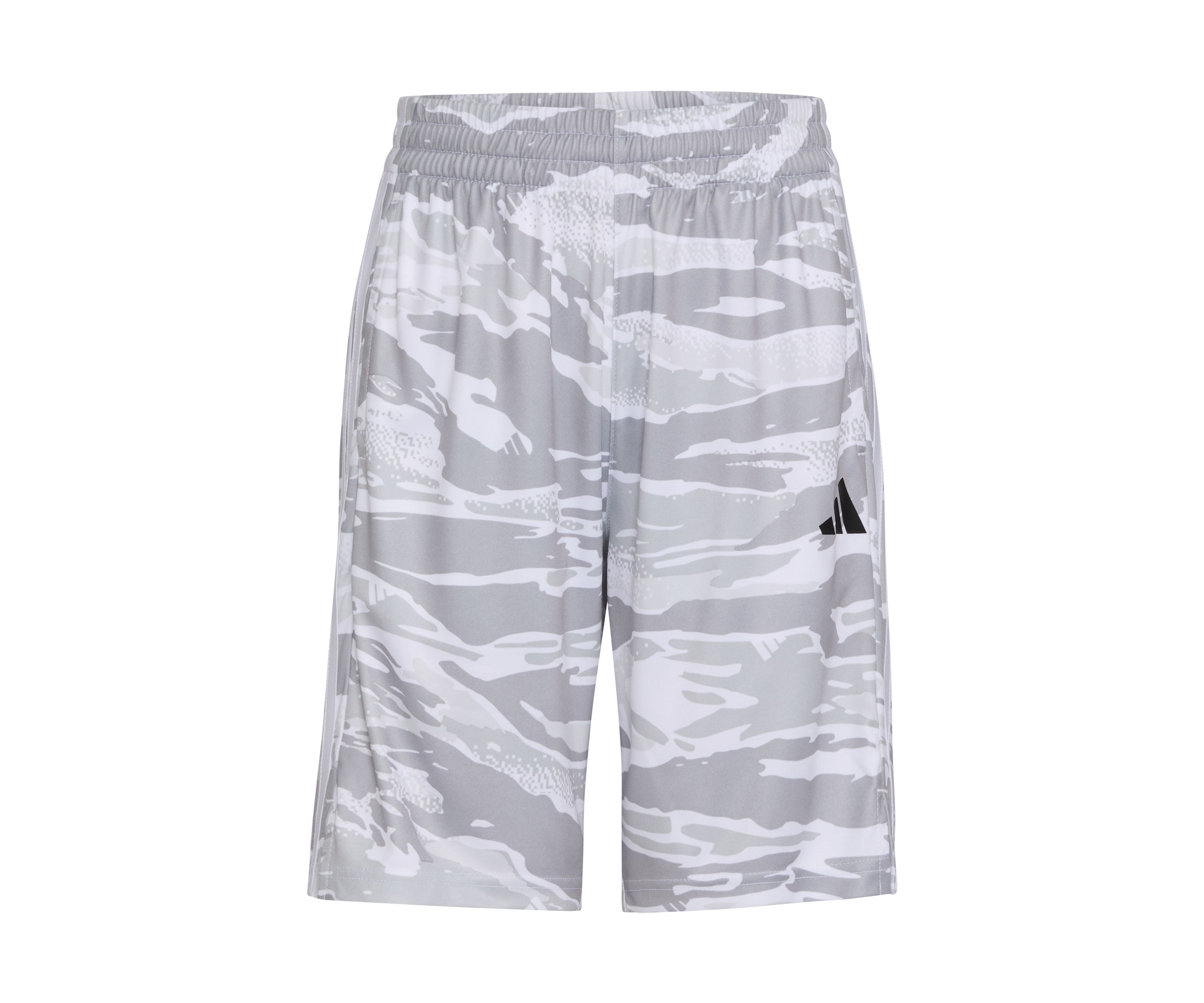 Boys 8-20 Elastic Waistband Tiger Camo Printed Shorts
