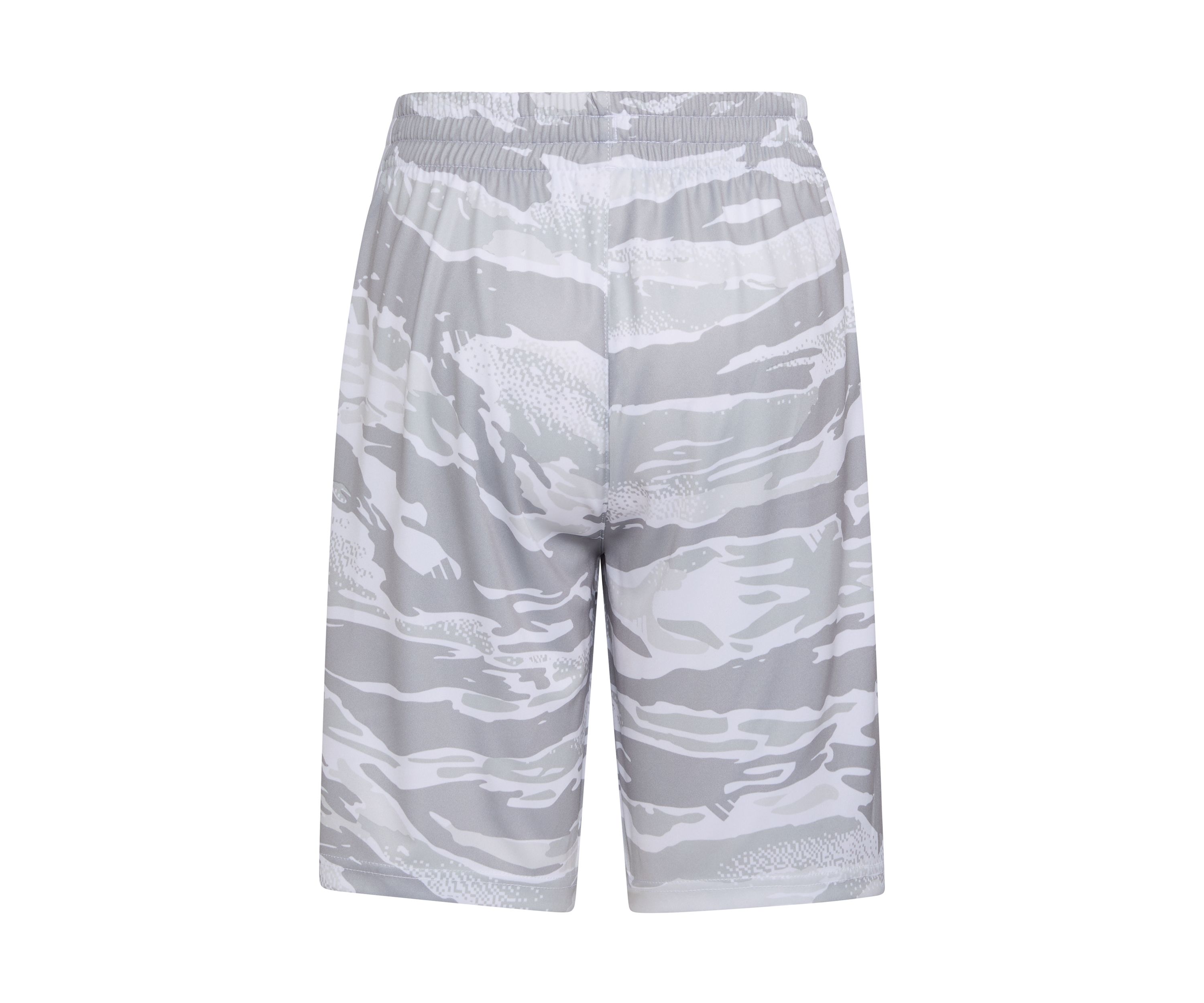 Boys 8-20 Elastic Waistband Tiger Camo Printed Shorts