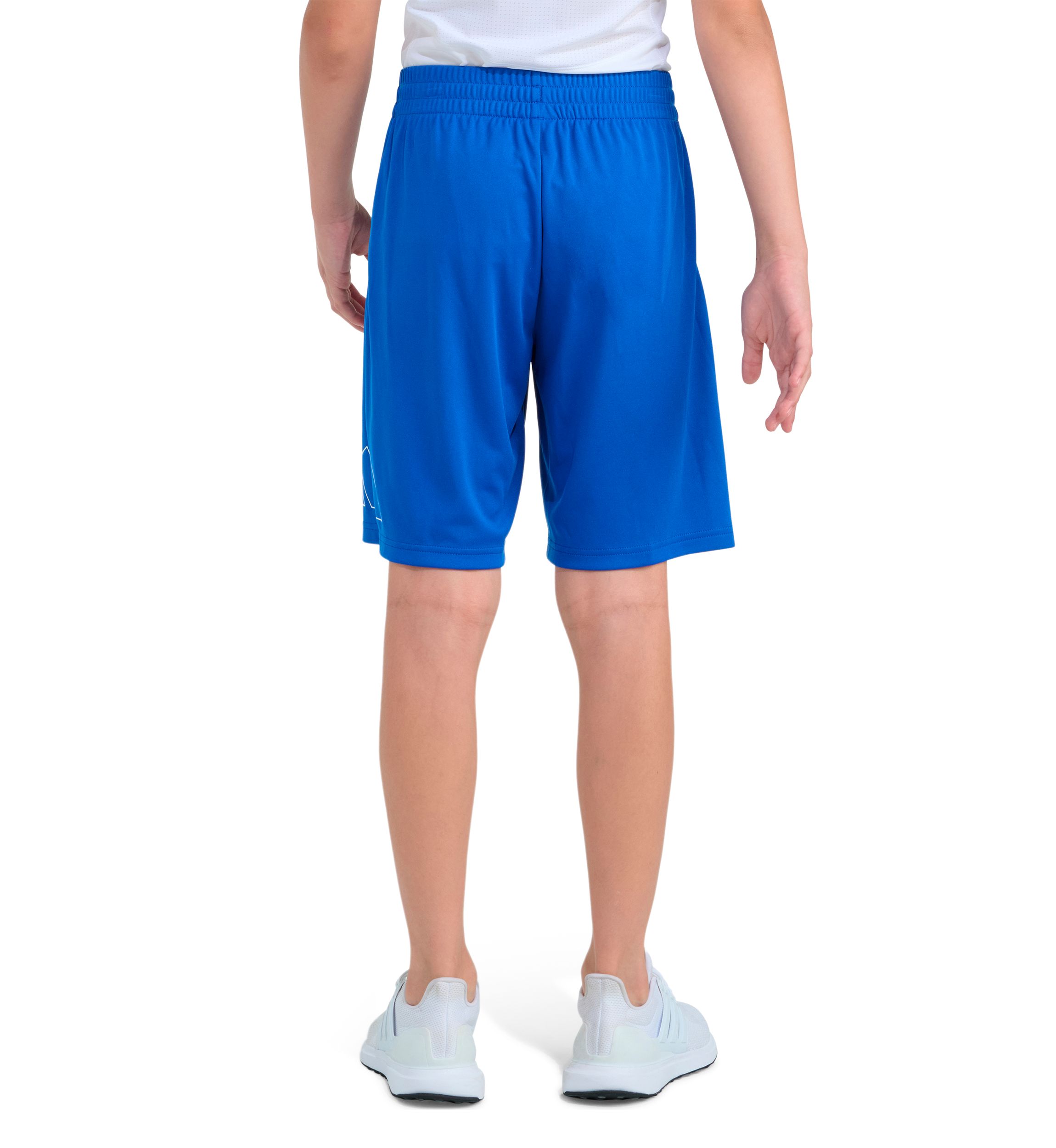 adidas Boys 8-20 Elastic Waistband Essentials Big Logo Shorts | Belk