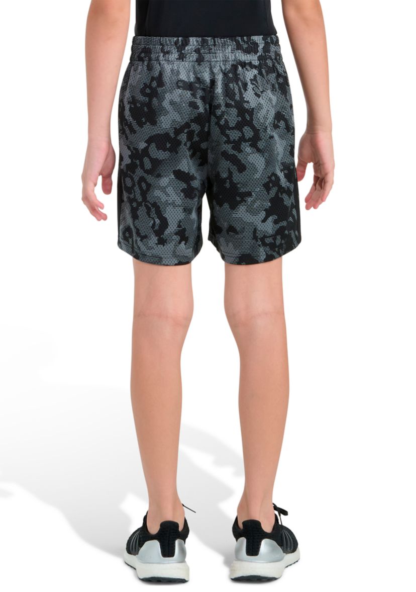 adidas Boys 8-20 Elastic Waistband Printed Camo Shorts | Belk