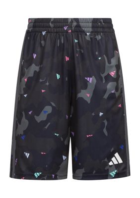 Boys 4-7 AEROREADY® Elastic Waistband Camo Shorts