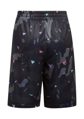 Boys 4-7 AEROREADY® Elastic Waistband Camo Shorts