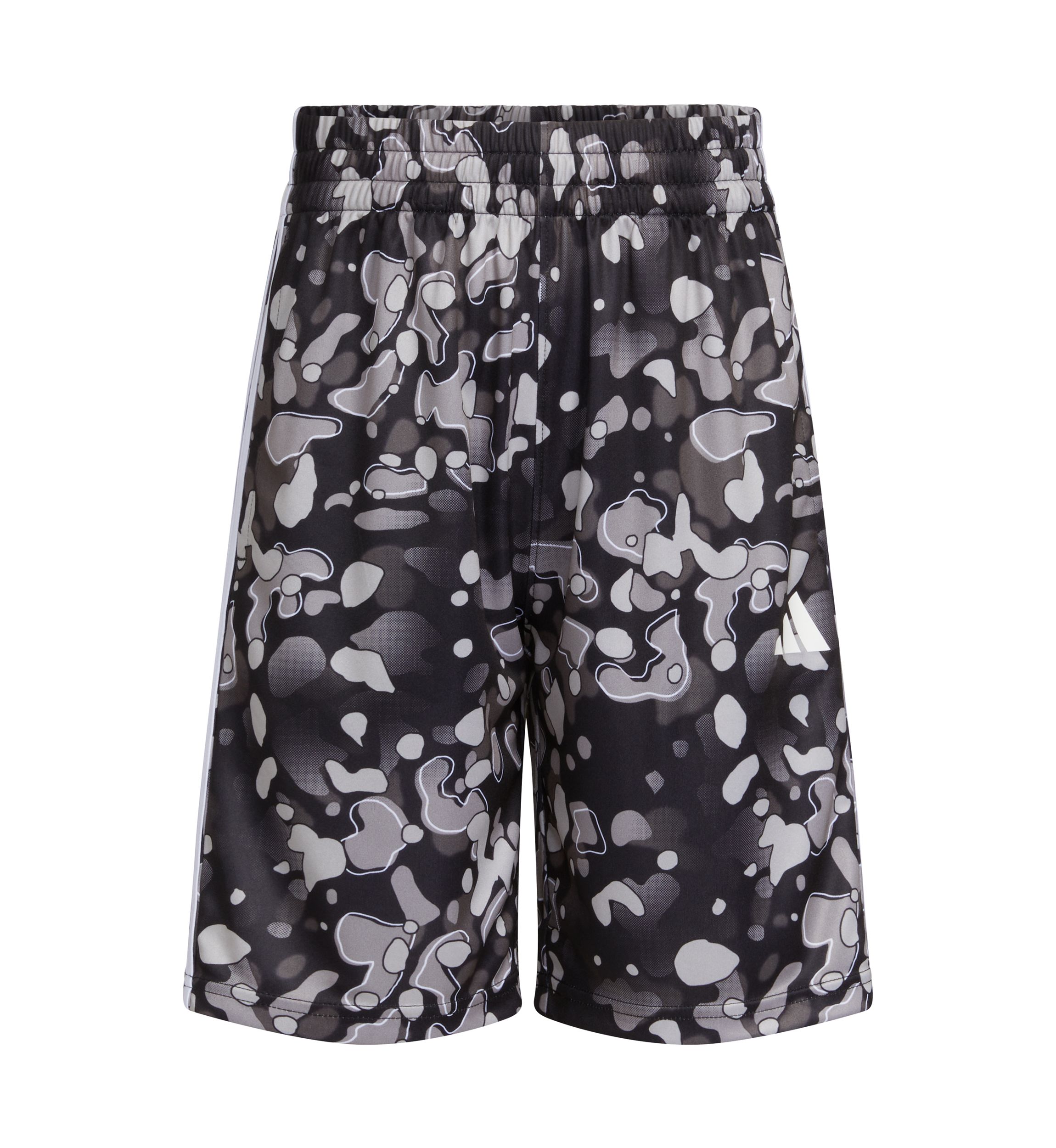 Boys 4-7 AEROREADY® Elastic Waist Printed Pebble Camo Shorts 