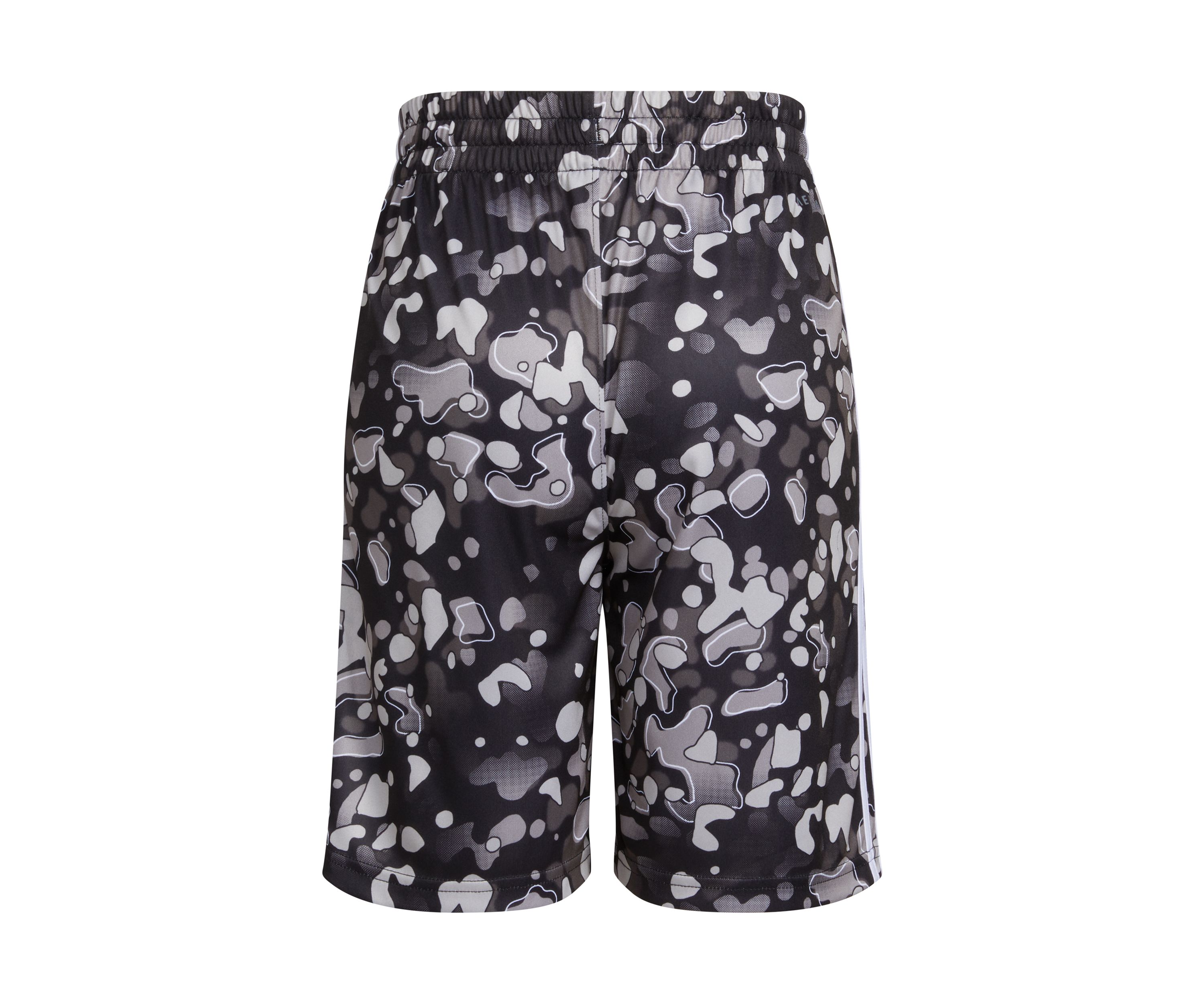 Boys 4-7 AEROREADY® Elastic Waist Printed Pebble Camo Shorts 