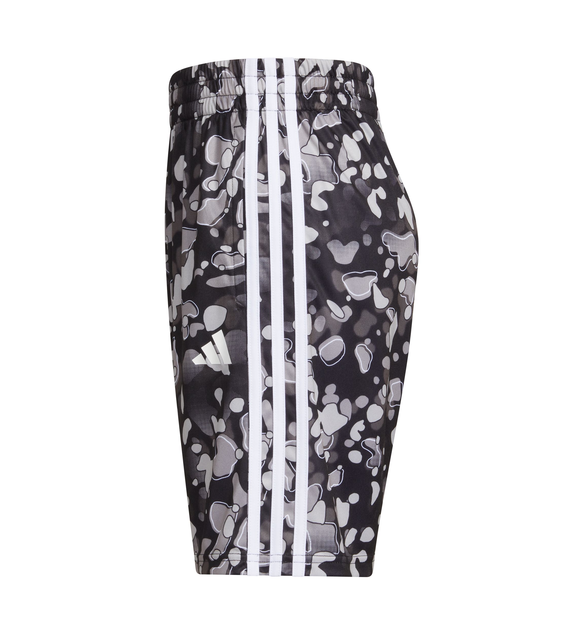 Boys 4-7 AEROREADY® Elastic Waist Printed Pebble Camo Shorts 