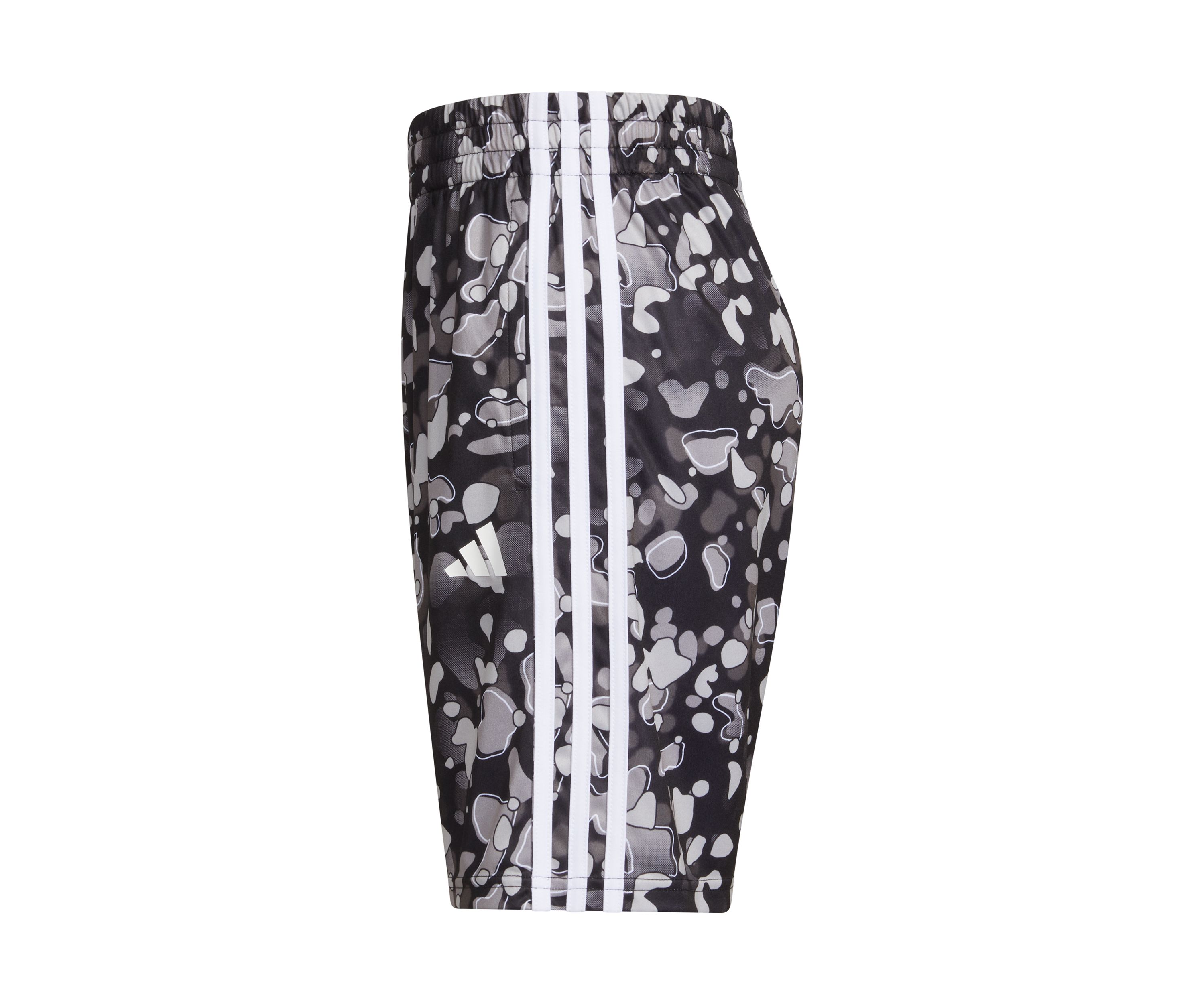 Boys 4-7 AEROREADY® Elastic Waist Printed Pebble Camo Shorts 