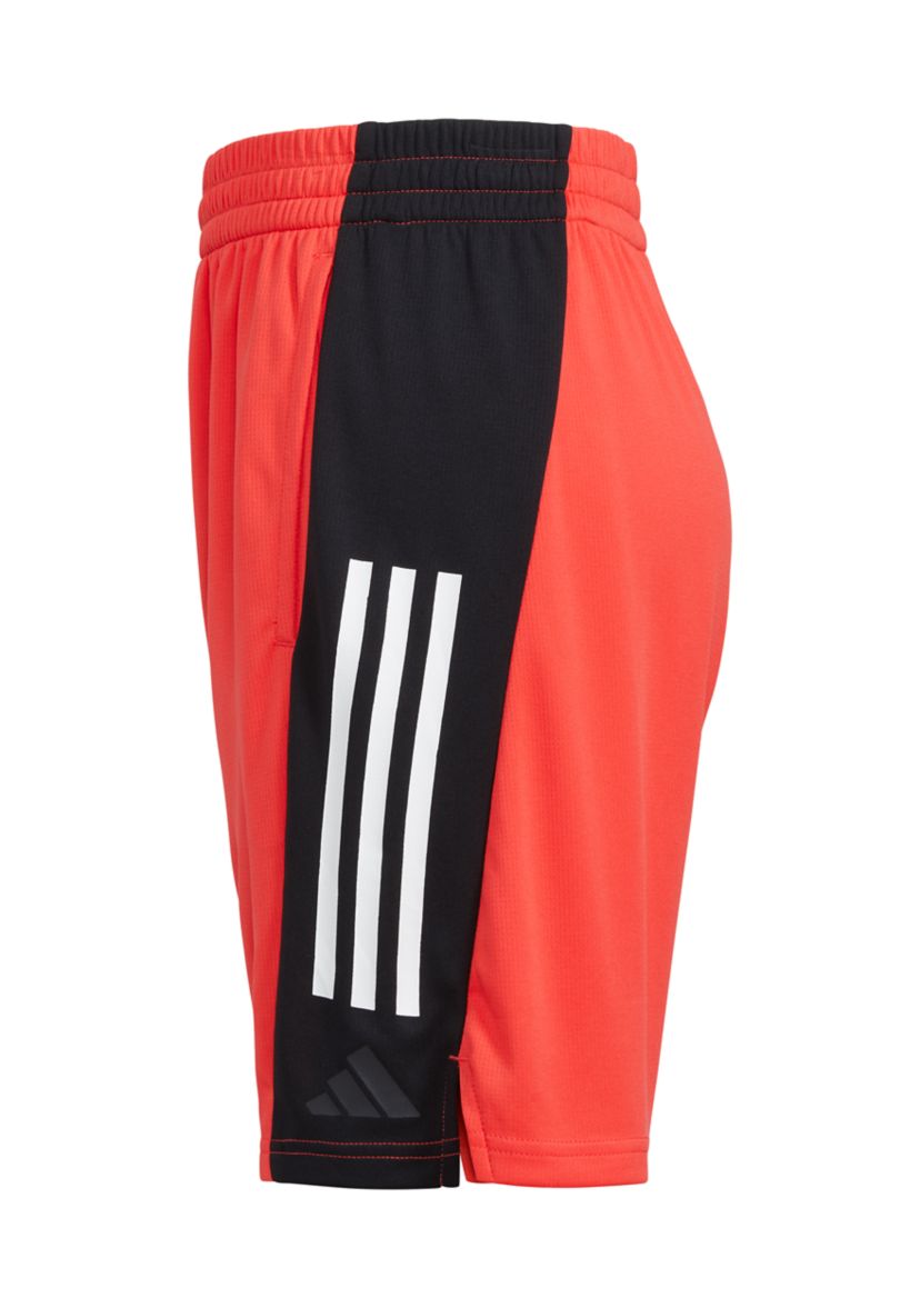 Boys 8-20 AEROREADY® Elastic Waistband Color Block Shorts