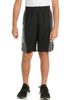 Boys 8-20 AEROREADY® Elastic Waistband Color Block Shorts