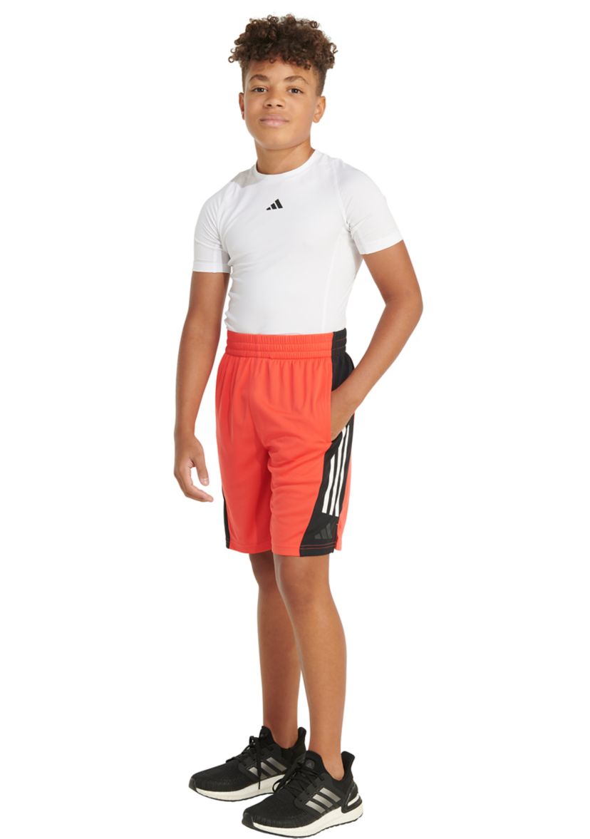 Boys 8-20 AEROREADY® Elastic Waistband Color Block Shorts