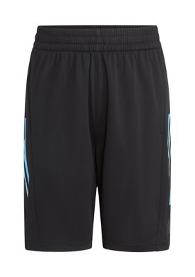 Boys 8-20 AEROREADY® Elastic Waistband Graphic 3 Stripe Shorts