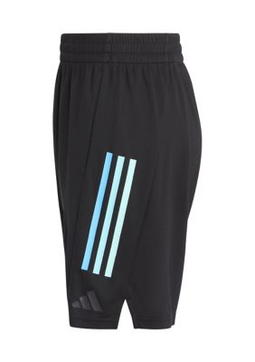 Boys 8-20 AEROREADY® Elastic Waistband Graphic 3 Stripe Shorts