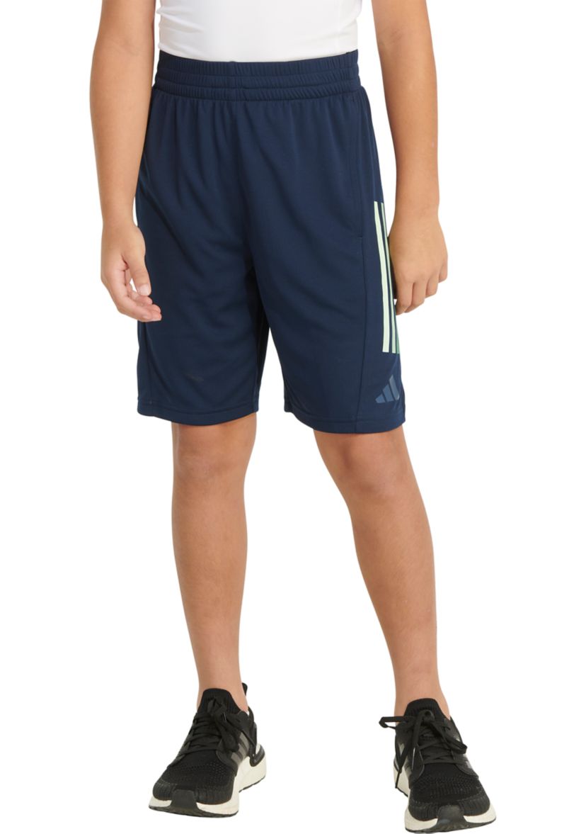 Boys 8-20 AEROREADY® Elastic Waistband Graphic 3 Stripe Shorts