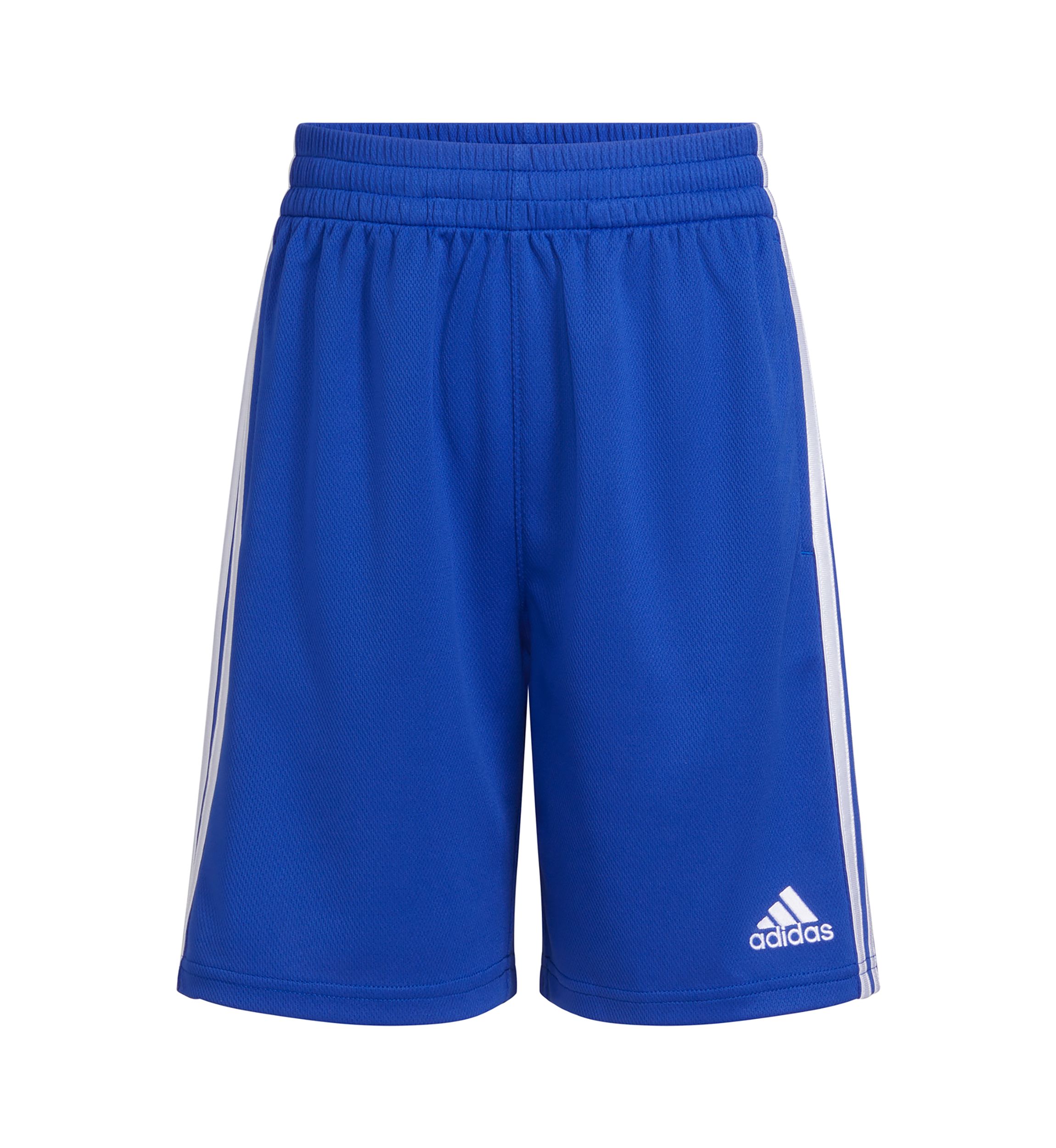 Boys 4-7 Elastic Waist 3 Stripe Mesh Shorts