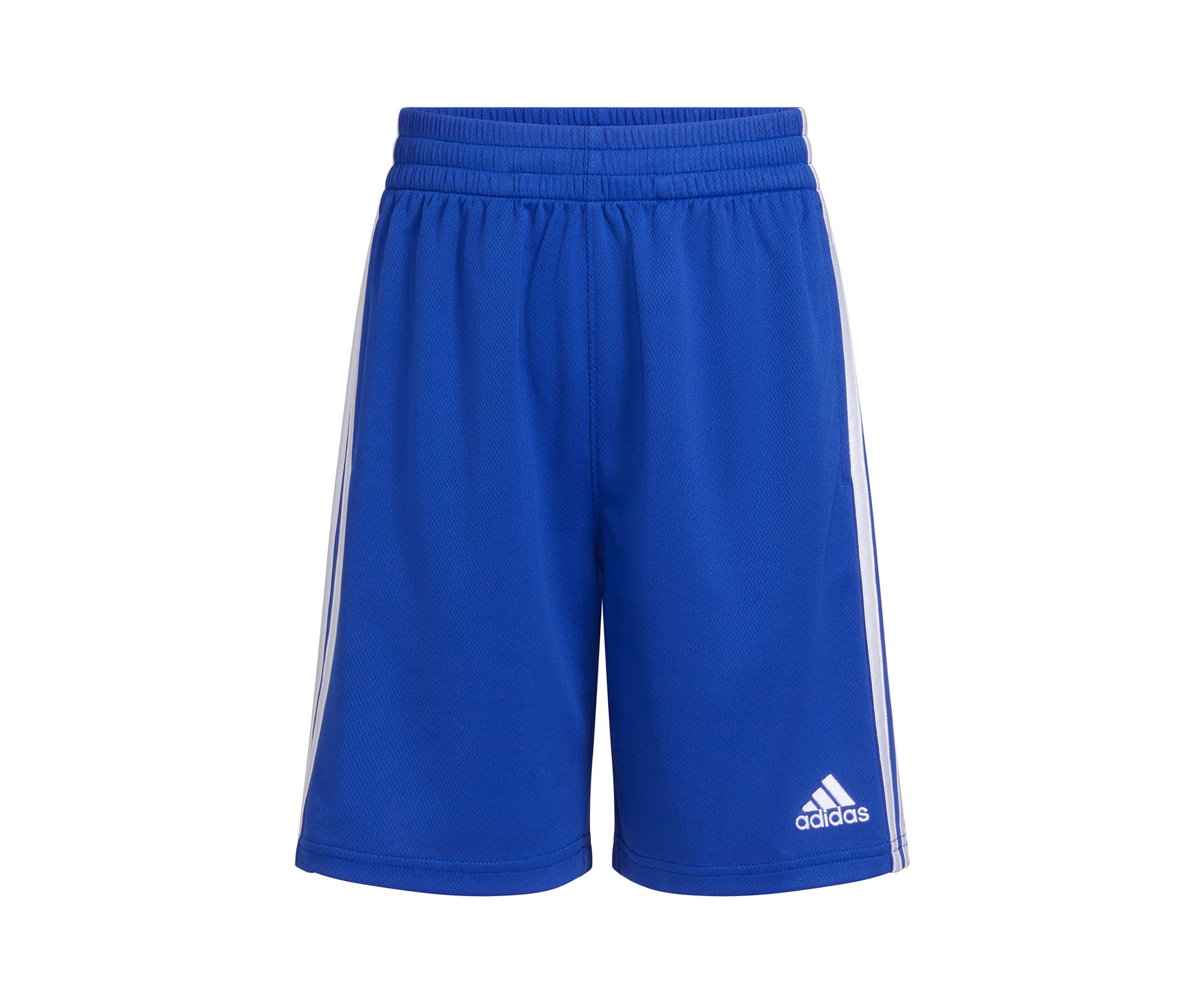 Boys 4-7 Elastic Waist 3 Stripe Mesh Shorts