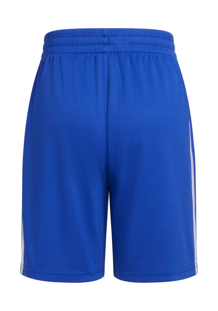 Boys 4-7 Elastic Waist 3 Stripe Mesh Shorts