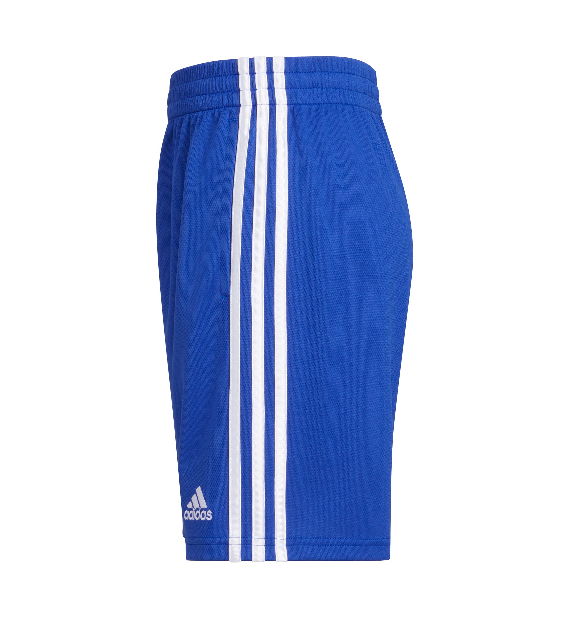 Boys 4-7 Elastic Waist 3 Stripe Mesh Shorts