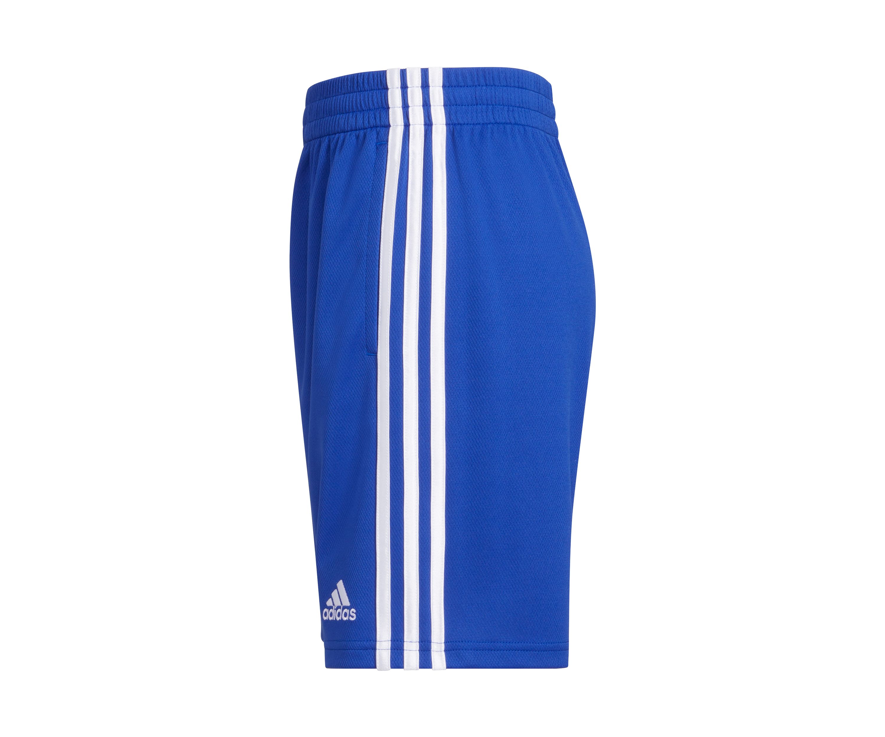 Boys 4-7 Elastic Waist 3 Stripe Mesh Shorts