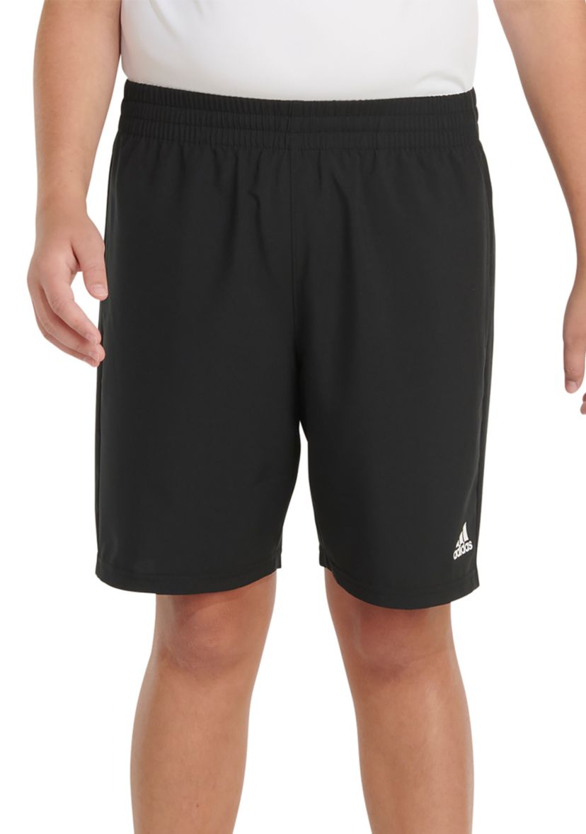 Boys 8-20 Elastic Waistband Sportwear Logo Shorts - Extended Sizing