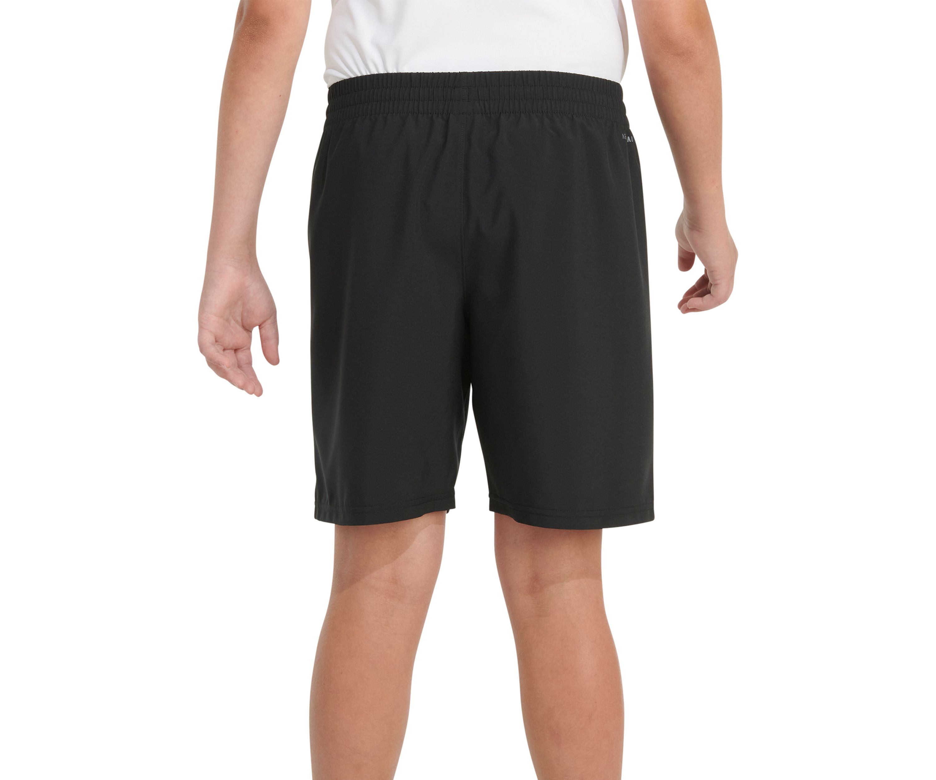 Boys 8-20 Elastic Waistband Sportwear Logo Shorts - Extended Sizing