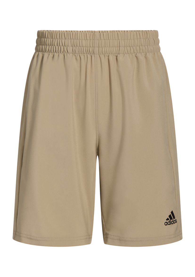 Boys 8-20 Elastic Waistband Sportwear Logo Shorts