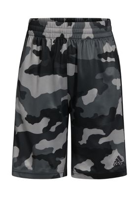 Boys 8-20 adidas Elastic Waistband "France Camo" Printed Short