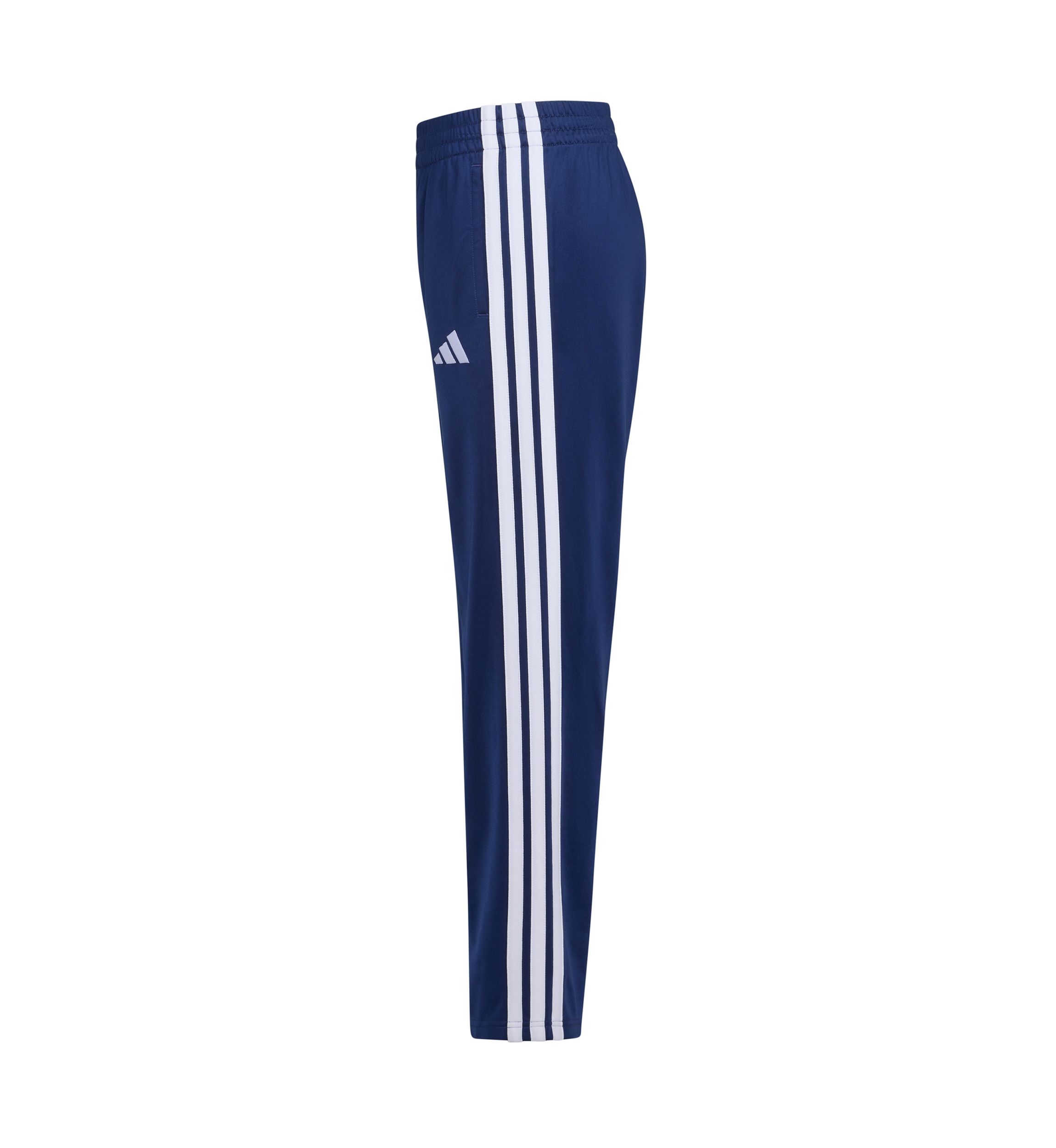 Boys 8-20 Elastic Waistband Essential 3-Stripe Straight Leg Pants