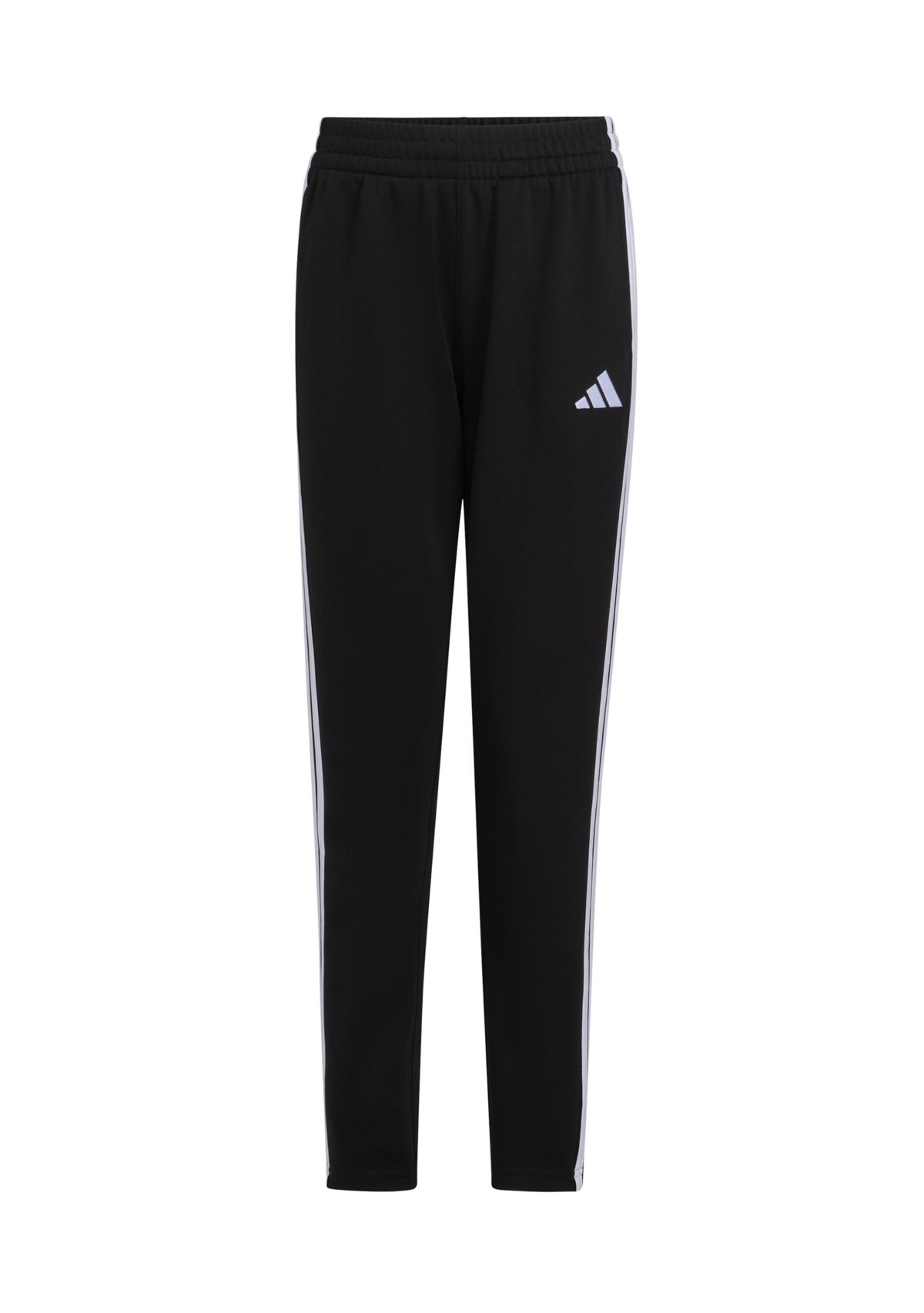 Boys 8-20 Elastic Waistband Essential 3-Stripe Tapered Pants