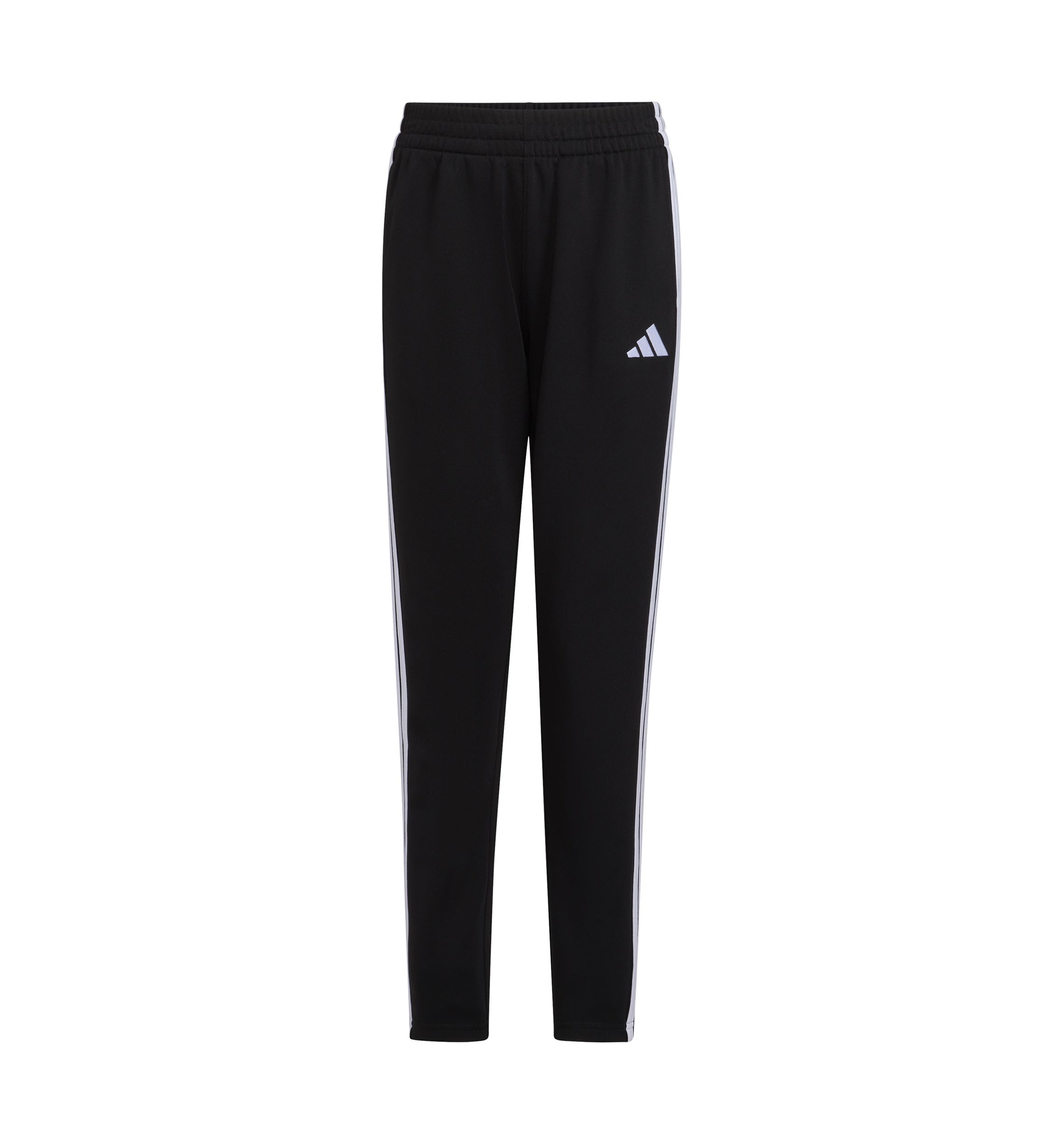 Boys 8-20 Elastic Waistband Essential 3-Stripe Tapered Pants