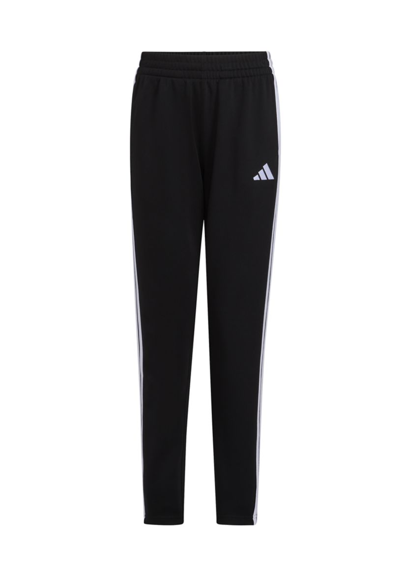 Boys 8-20 Elastic Waistband Essential 3-Stripe Tapered Pants