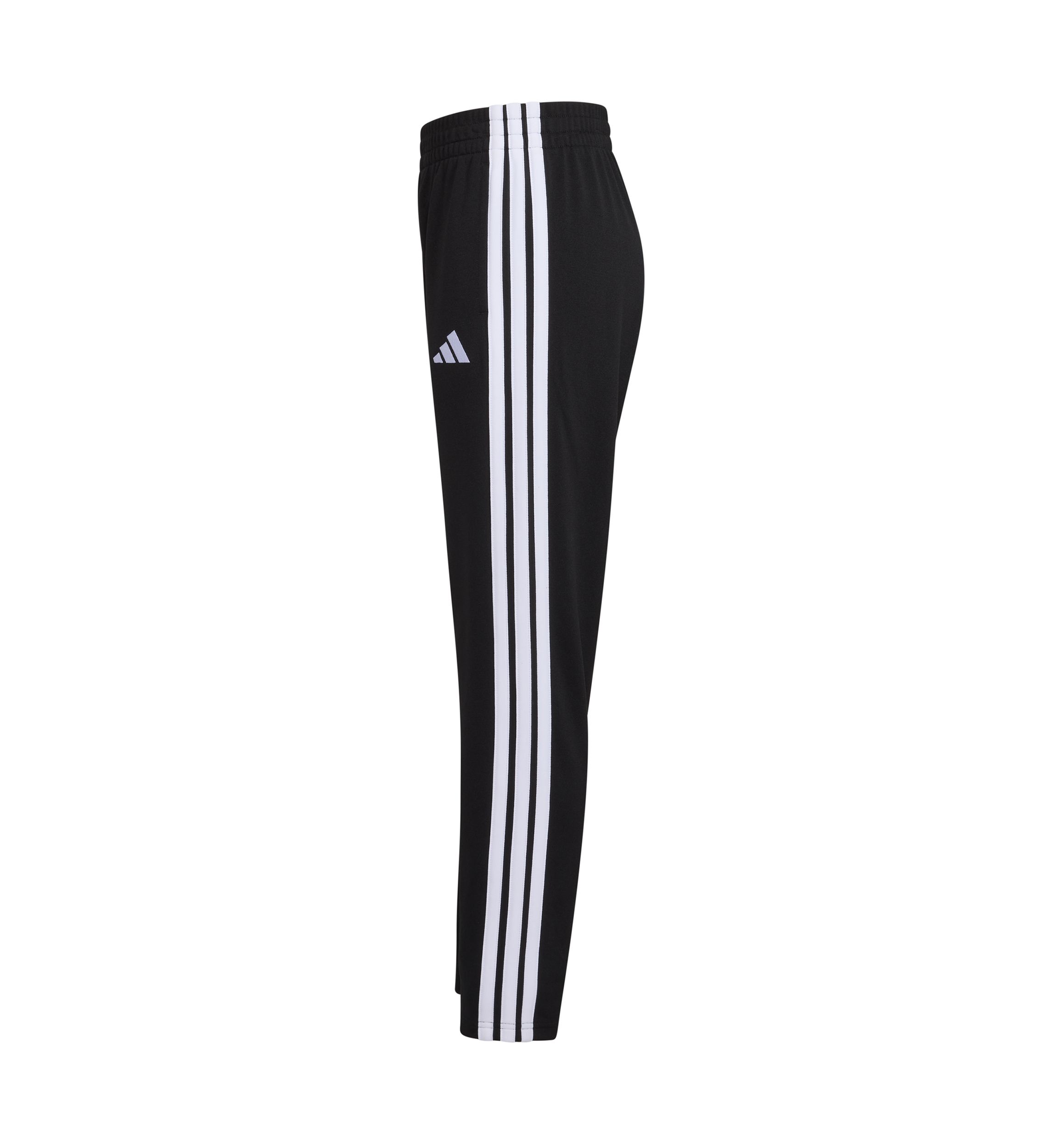 Boys 8-20 Elastic Waistband Essential 3-Stripe Tapered Pants