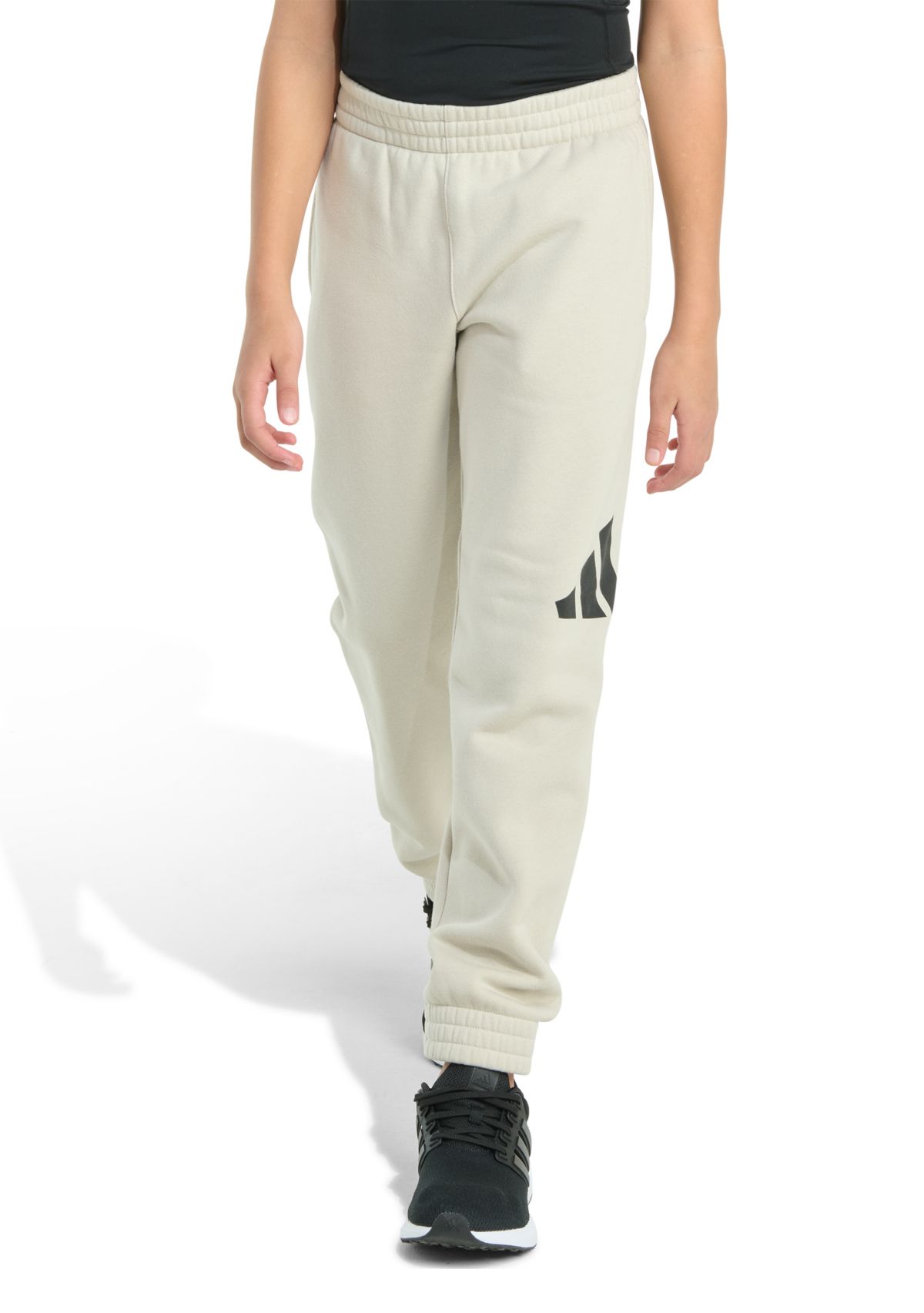 Boys 8-20 Elastic Waistband Essential Big Logo Fleece Jogger Pants