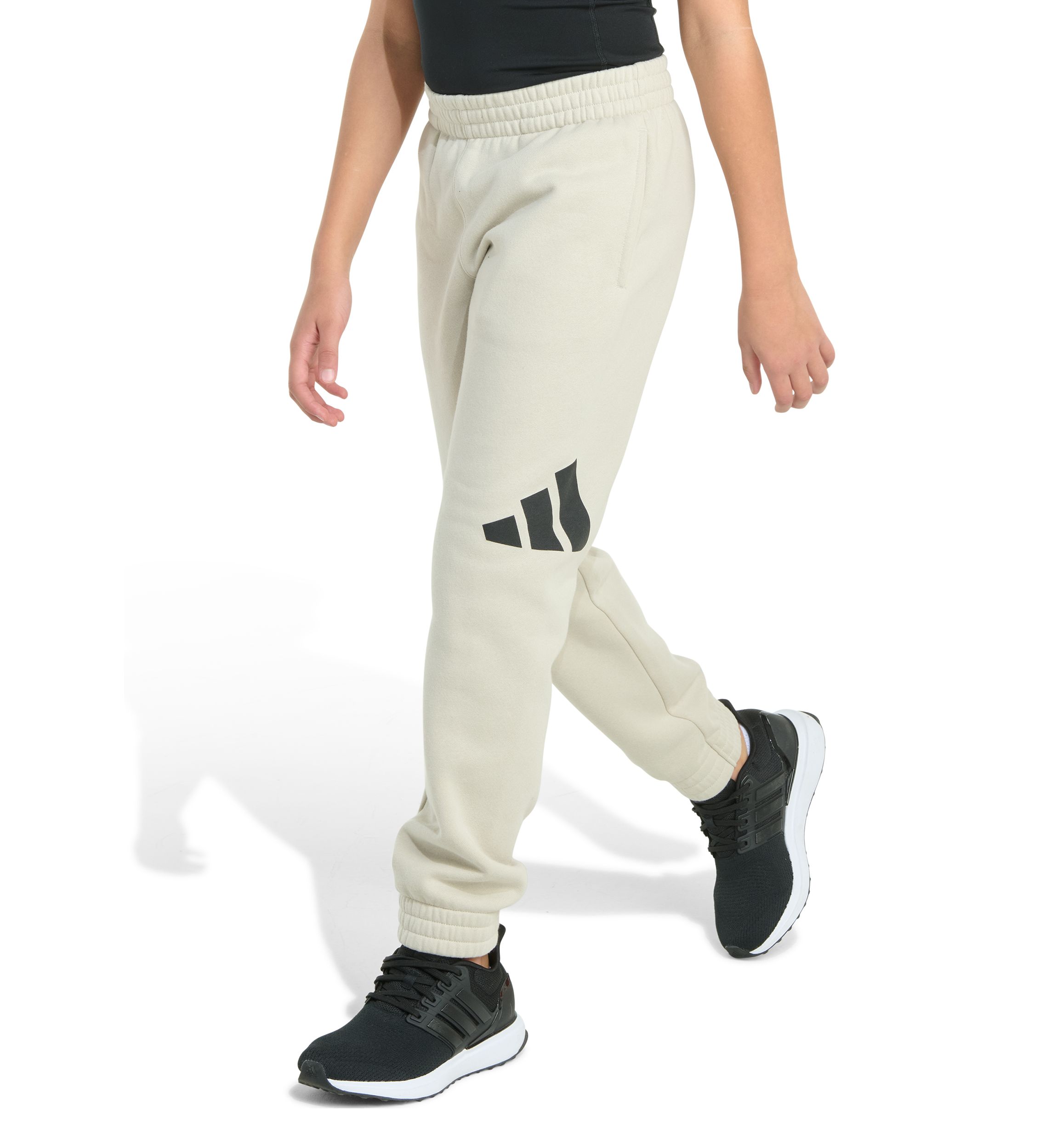 Boys 8-20 Elastic Waistband Essential Big Logo Fleece Jogger Pants