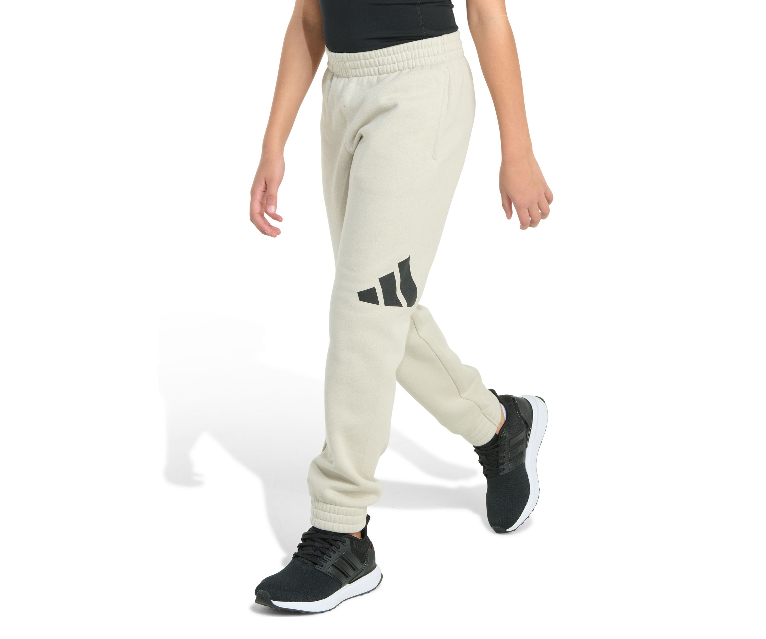 Boys 8-20 Elastic Waistband Essential Big Logo Fleece Jogger Pants