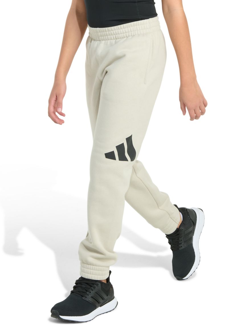 Boys 8-20 Elastic Waistband Essential Big Logo Fleece Jogger Pants