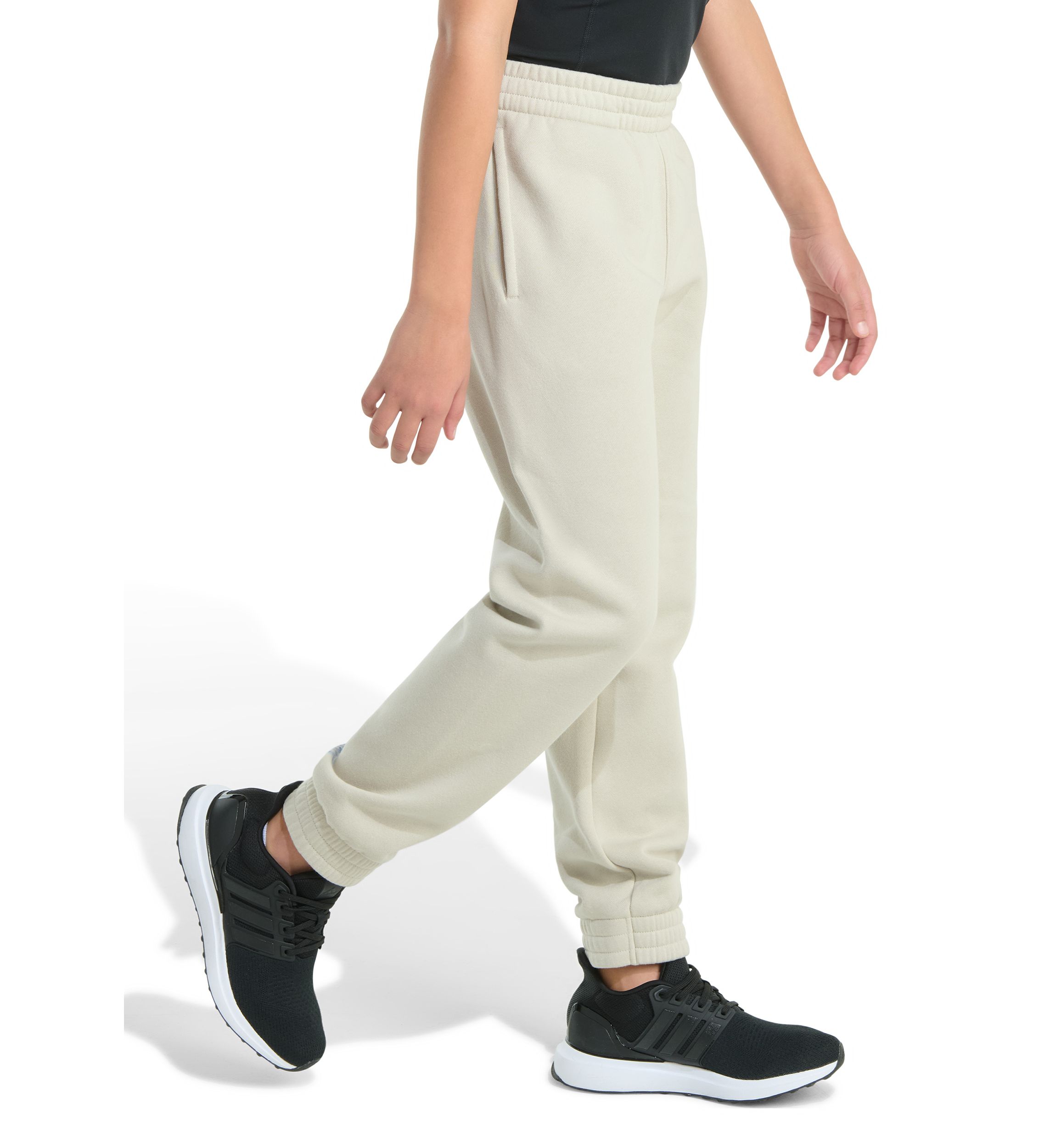 Boys 8-20 Elastic Waistband Essential Big Logo Fleece Jogger Pants