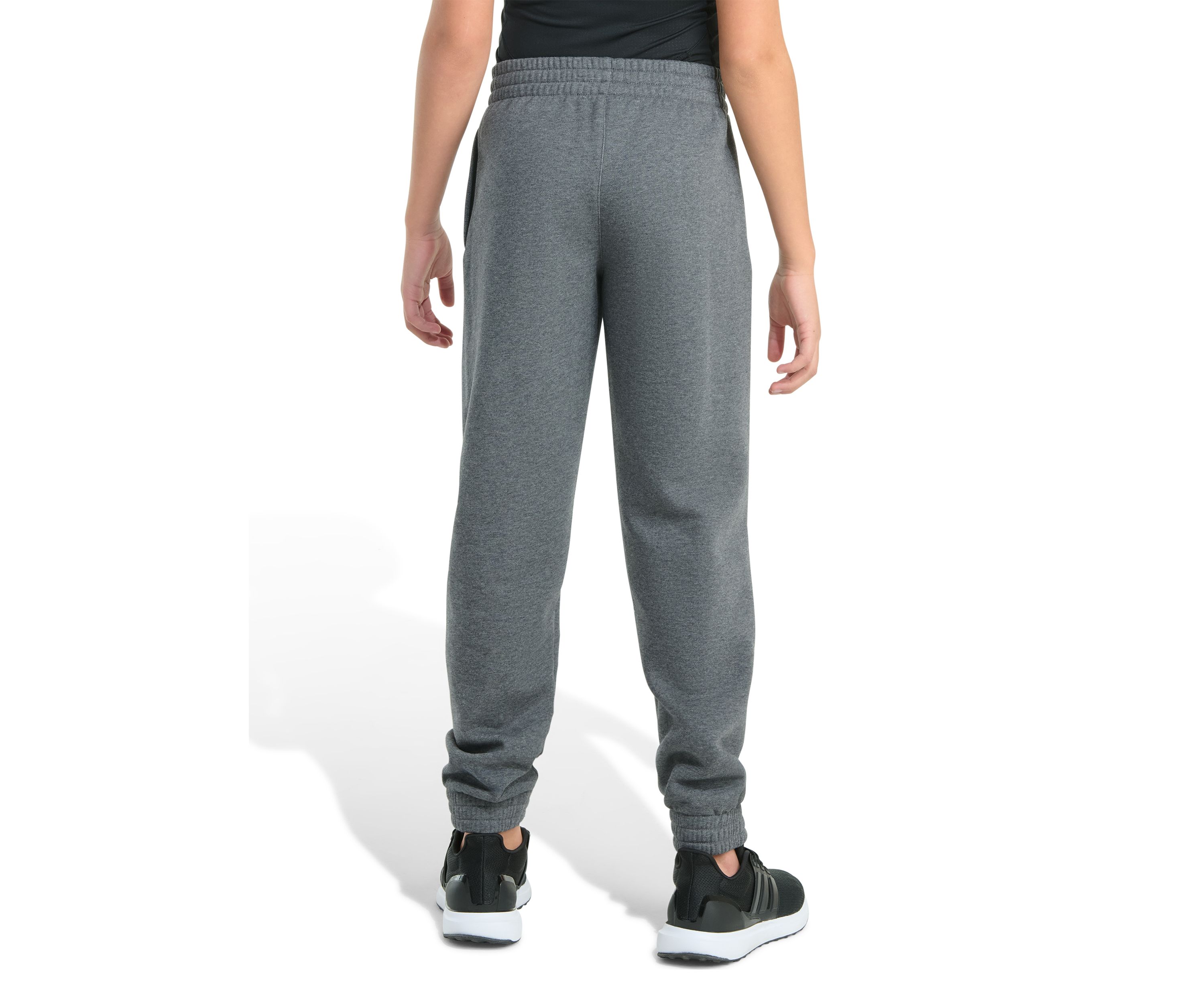 Boys 8-20 Elastic Waistband Essential Big Logo Fleece Heather Jogger Pants (Extended Size)
