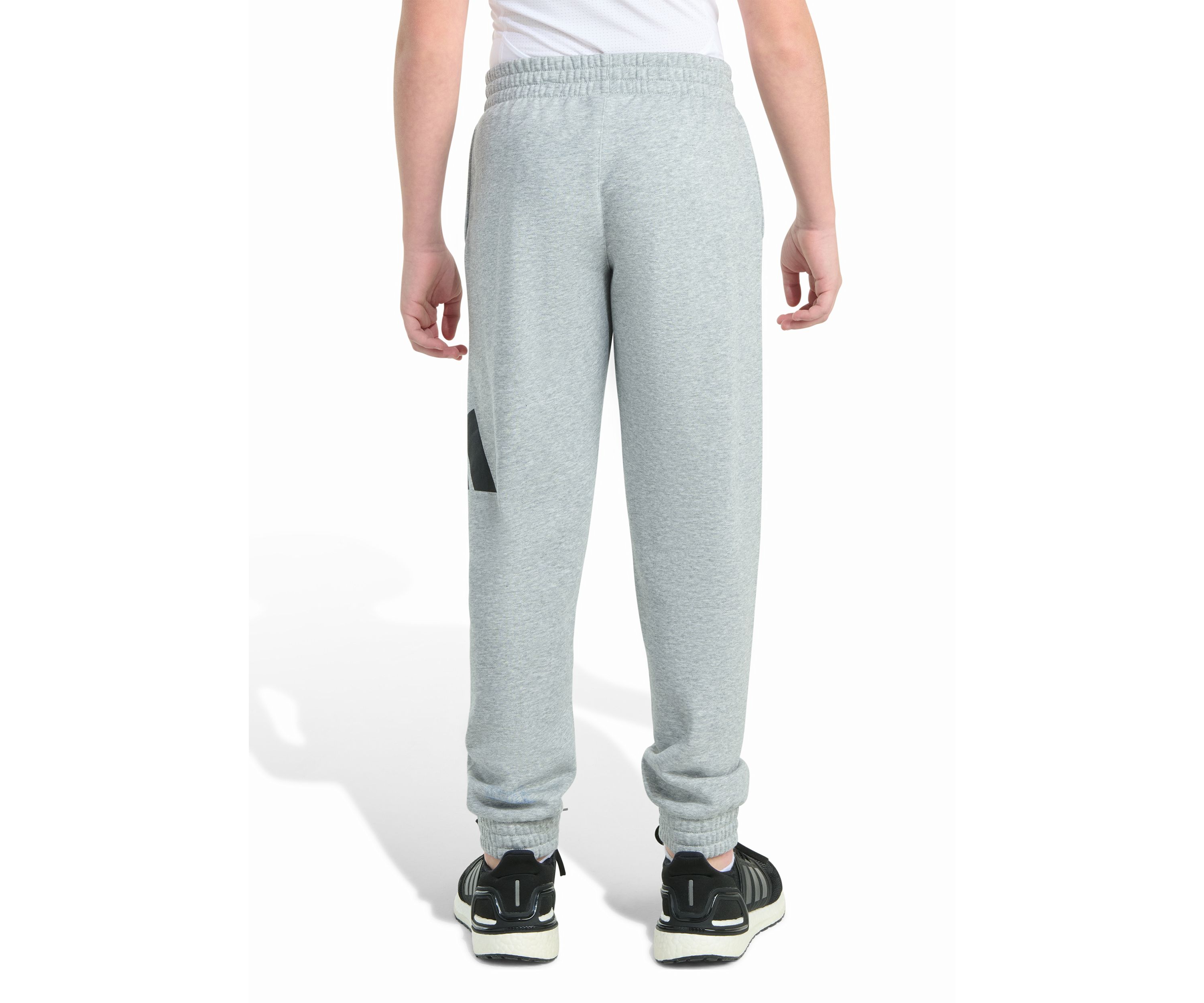 Boys 8-20 Elastic Waistband Essential Big Logo Fleece Heather Jogger Pants
