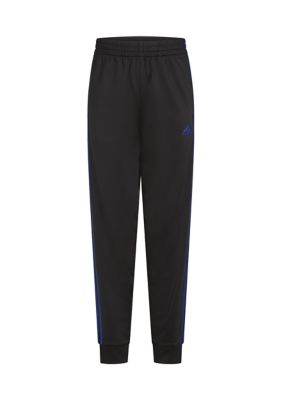 Boys 8-20 Elastic Waistband Classic 3 Stripe Tricot Joggers