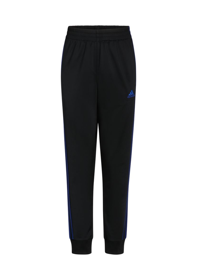 Boys 8-20 Elastic Waistband Classic 3 Stripe Tricot Joggers