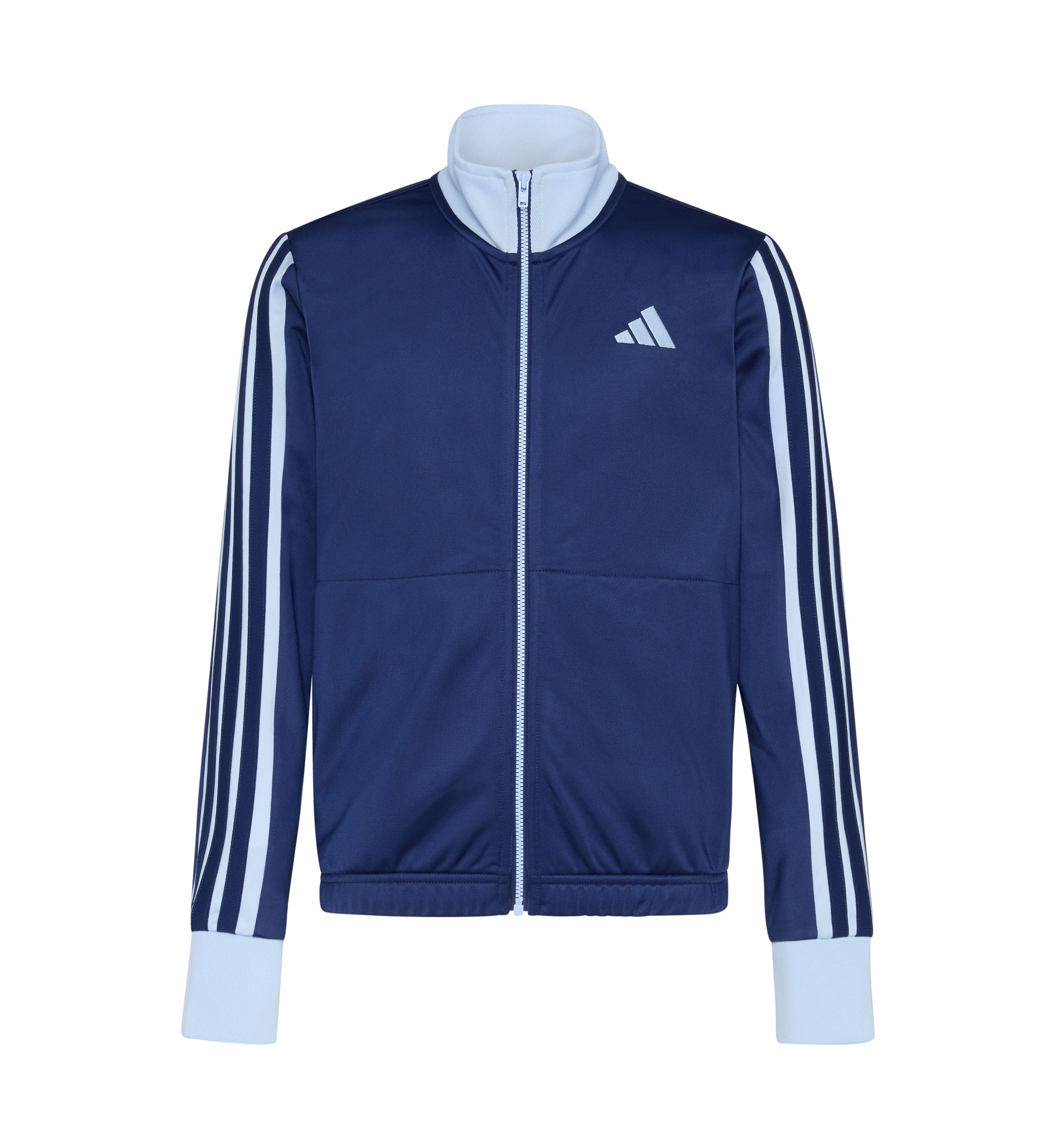 Boys 8-20 Long Sleeve Color Blocked Tricot Jacket