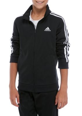 12ピ208◎adidas◎アディダス◎ジャージジャケット◎スポーツ adidas Boys 8-20 Tricot Jacket | Belk