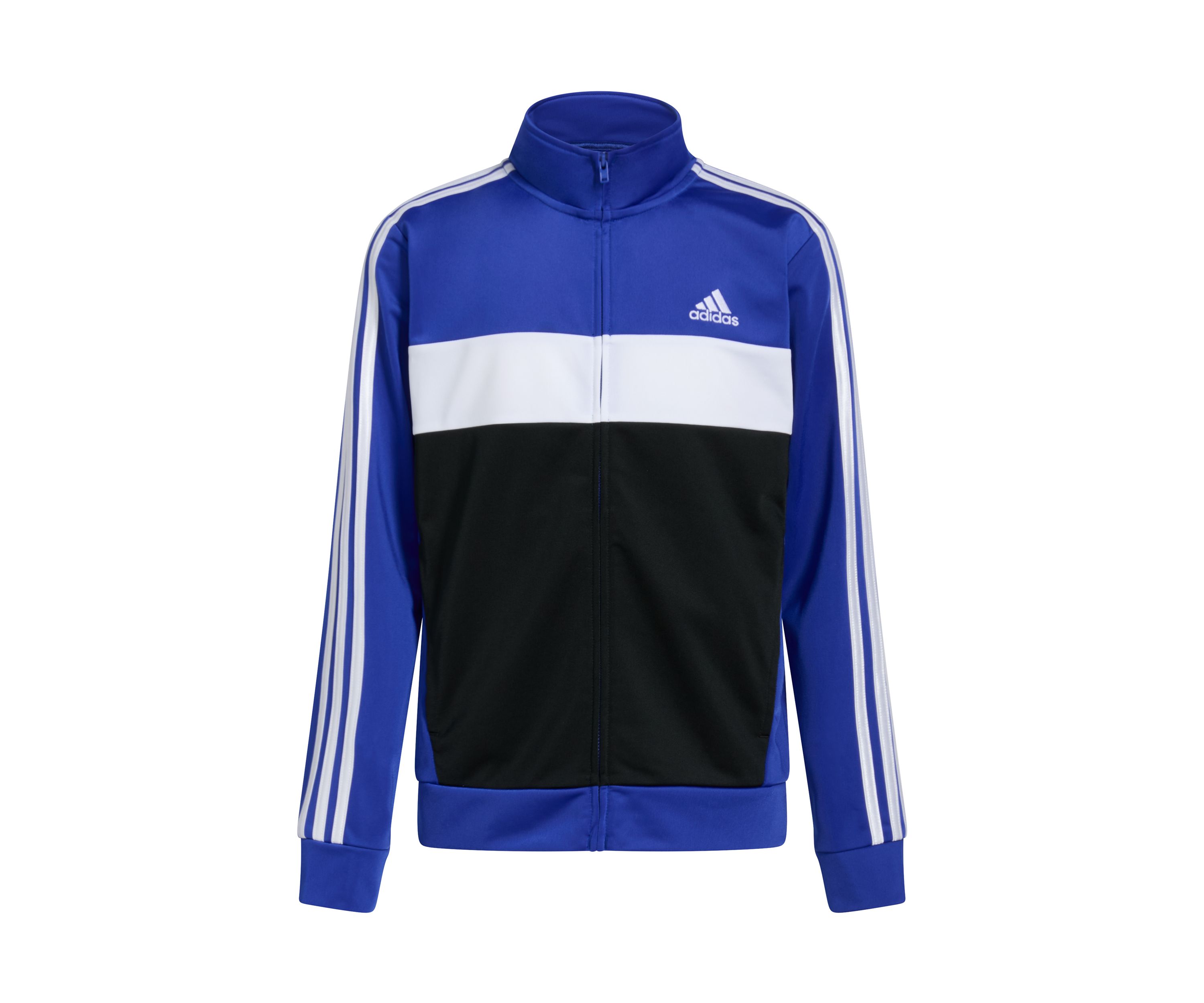 Boys 8-20 Long Sleeve Color Blocked Tricot Jacket