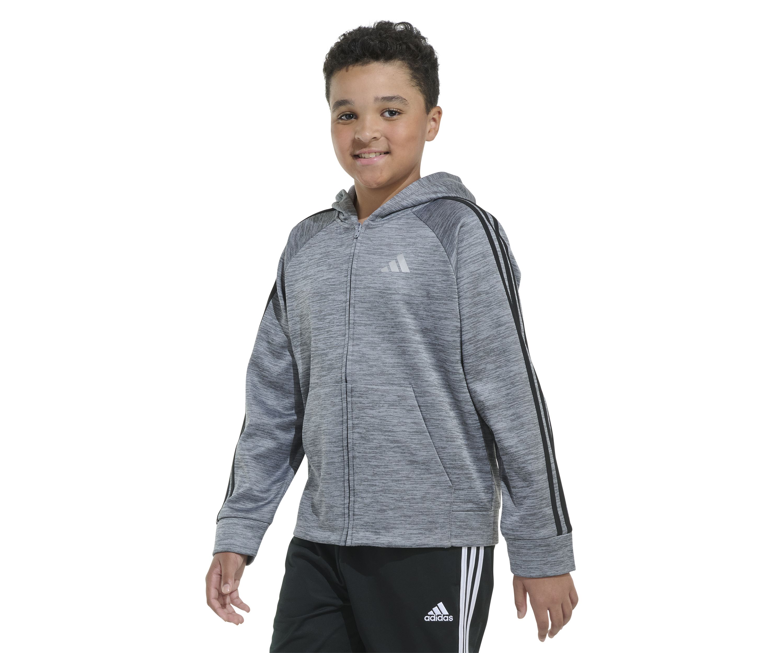 Boys 8-20 Long Sleeve Full Zip Game & Go Jacket (Extended Size)